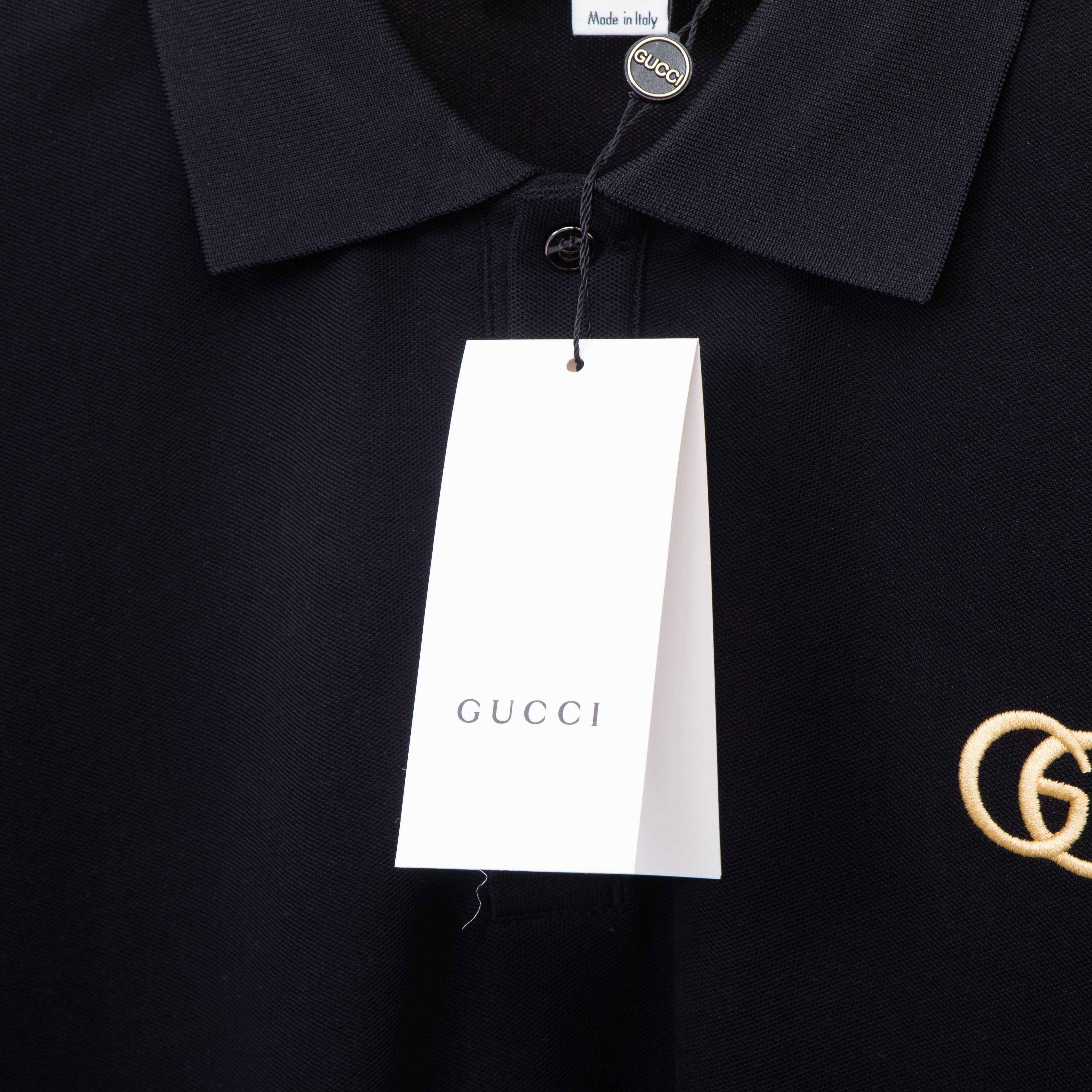 Gucci Polo Con Bordado Doble G para Hombre en Algodón Premium 9 a1747255056781 8644