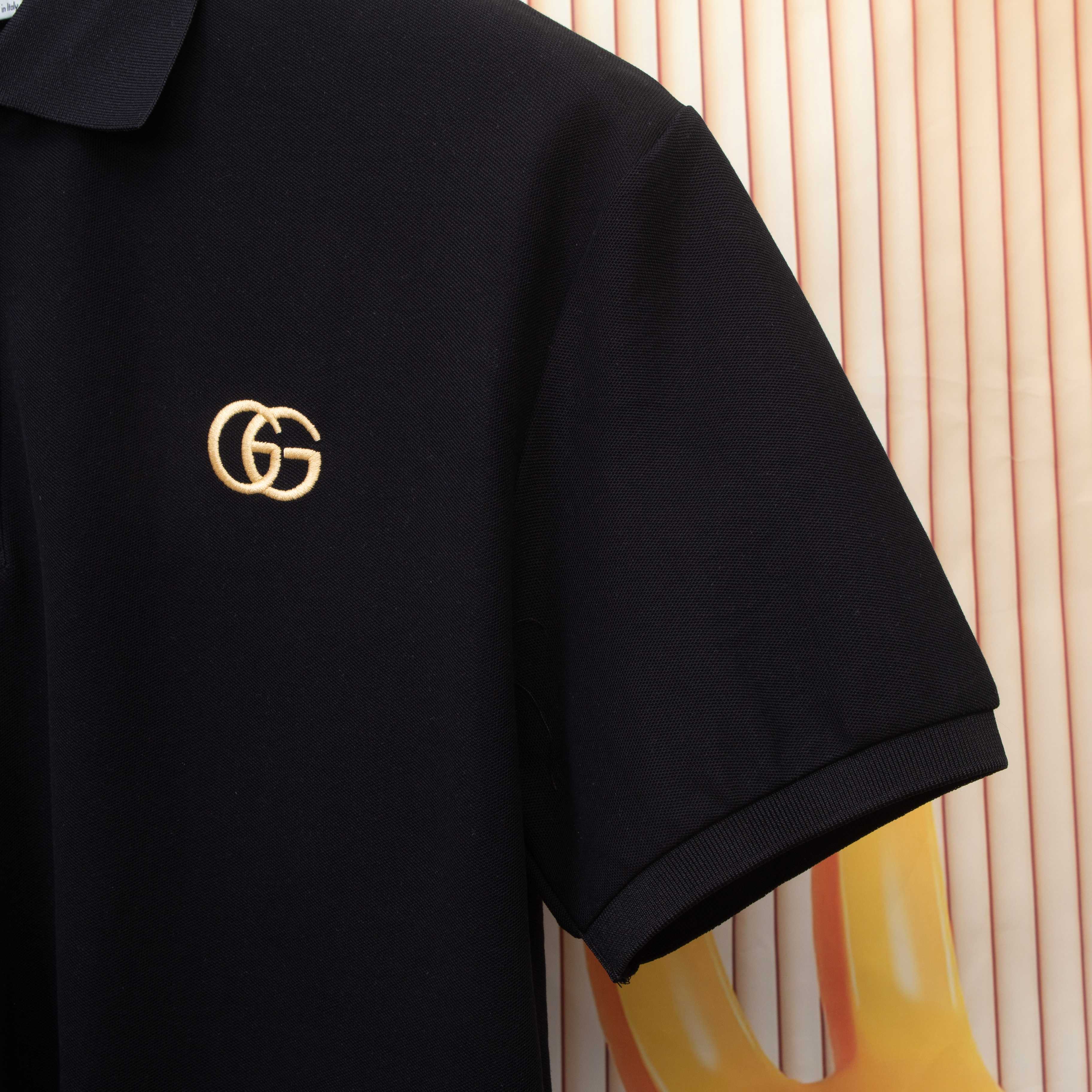 Gucci Polo Con Bordado Doble G para Hombre en Algodón Premium 8 a1747255056987 3742