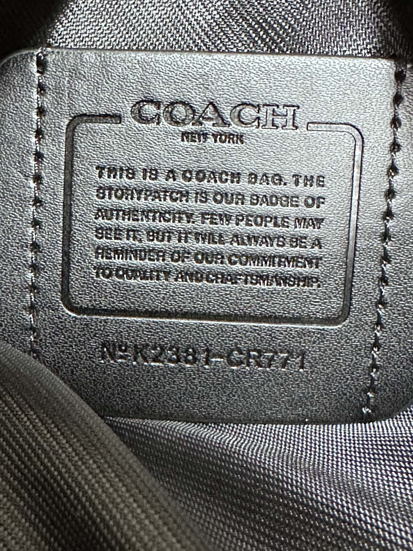 Coach 寇驰新款相机包#cR711 老花新款男包 标志GRAHAM可斜挎包可单肩包尺寸23*15*7丹宁蓝色