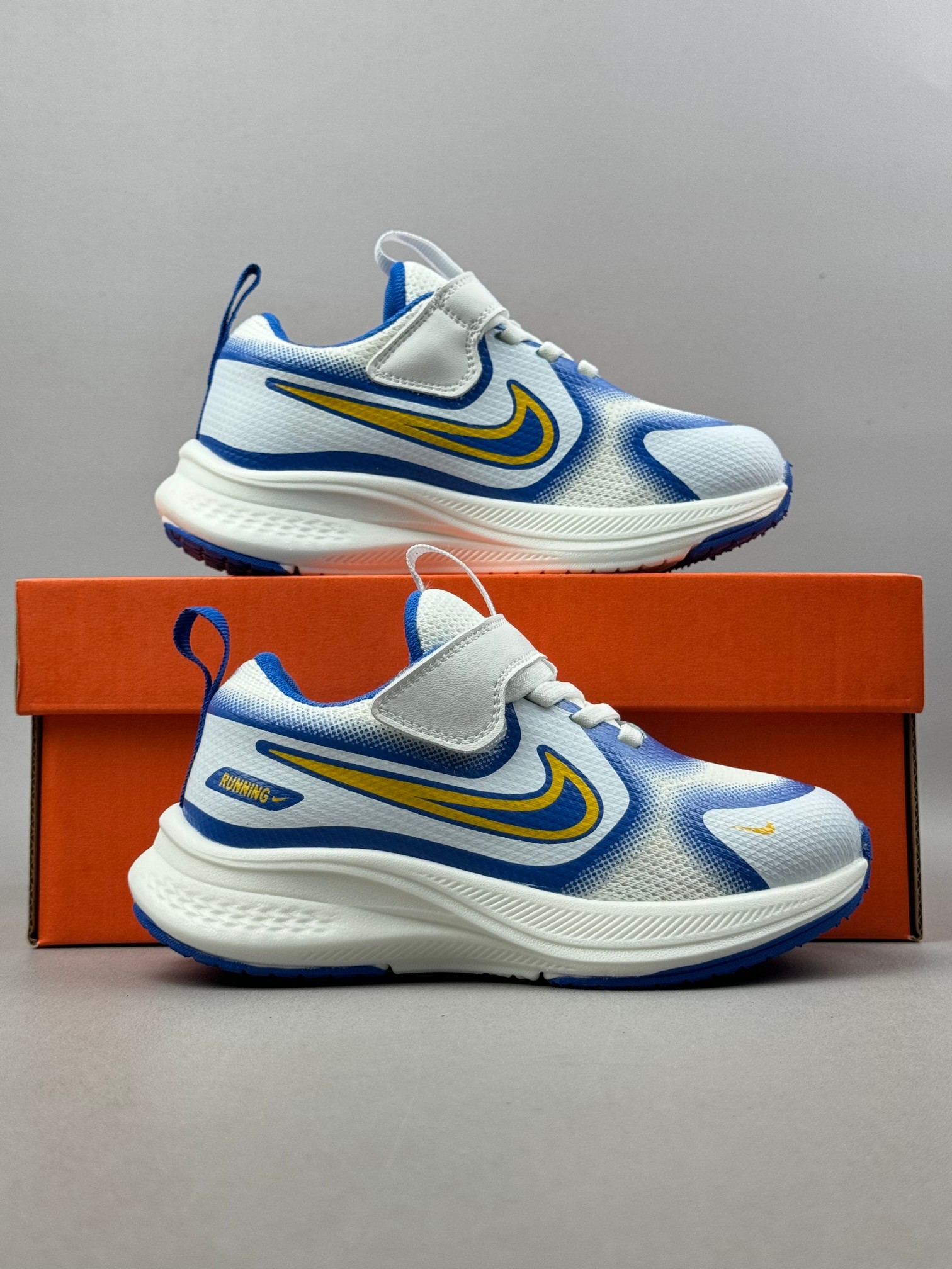 图片[9]-2025🔥 NK 新款ComicRunner儿童魔术贴跑鞋 尺码：28-37码 专柜同步新品🆕 优质面料拼接，质感满满💯 魔术贴➕松紧带设计，穿脱方便✌🏻 橡胶耐磨防滑大底，脚感不言而喻☁️！!-选品中心