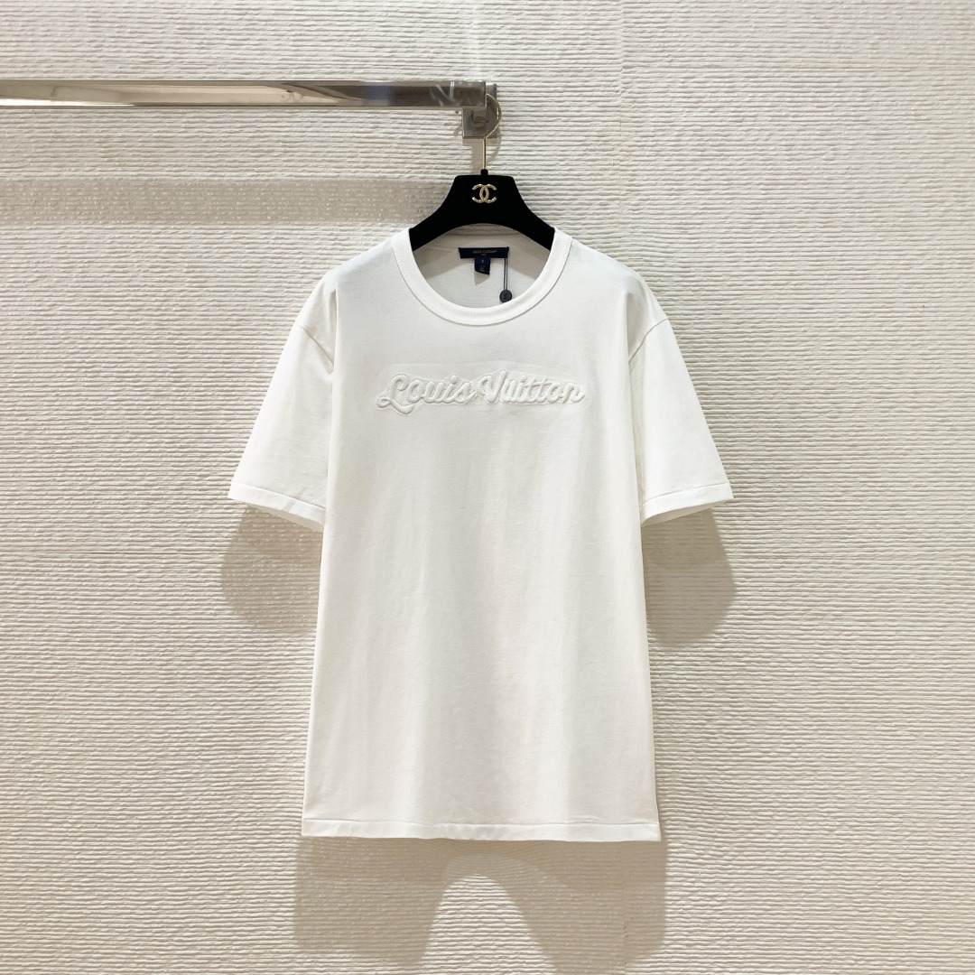 NO:821686,Ljia 26 early spring new short-sleeved custom-woven and dyed ROW pima cotton fabric pure cotton yarn weaving SML, Louis Vuitton-clothing, louis vuitton, louis vuitton, T-shirt,19860909L家26早春新款短袖 订织订染ROW匹马棉面料 纯棉纱线织布 SML,路易威登-服装,louis vuitton,louis vuitton,T-shirt,,Women's clothing