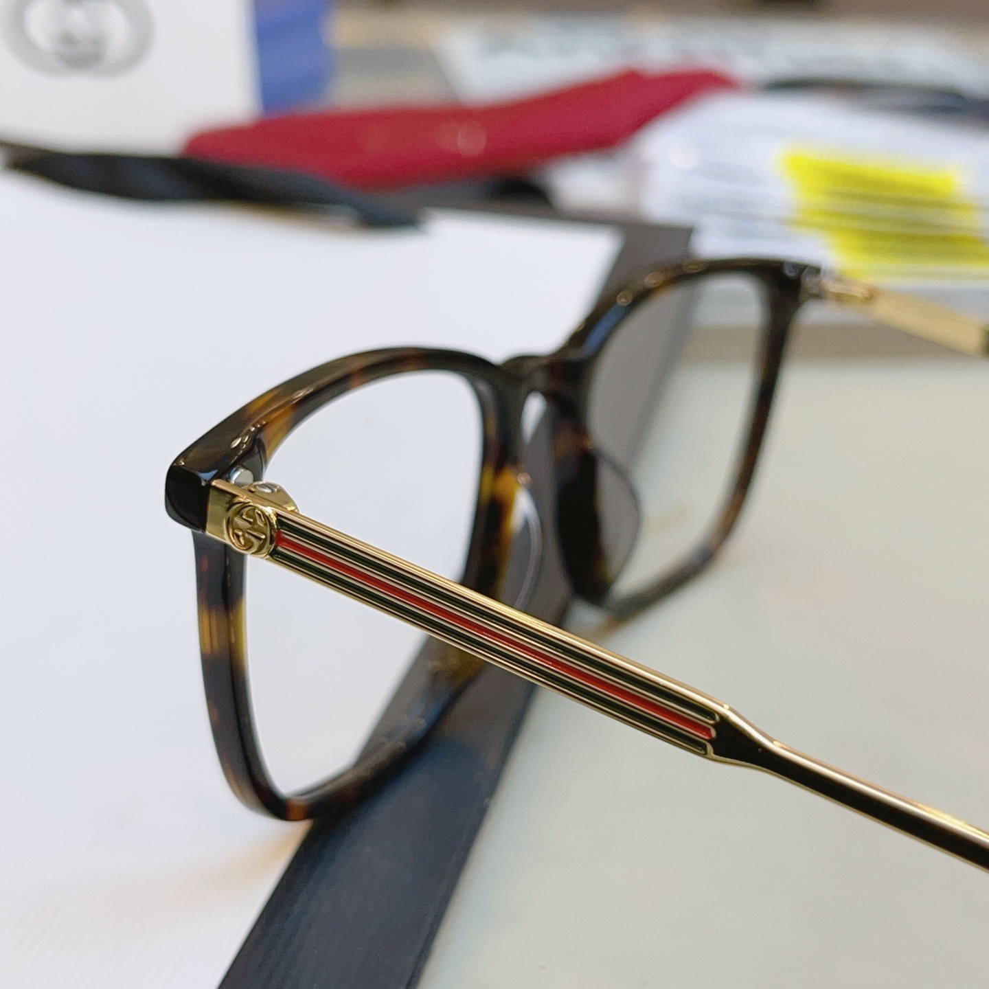 ，【GUCC*】古*驰新款眼镜架，GG1526OA，SIZE52口19-145 