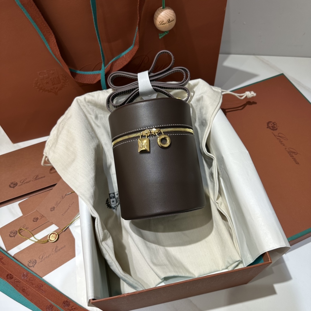 𝐋𝐨𝐫𝐨 𝐏𝐢𝐚𝐧𝐚 Extra Case — сумка-ведро 16 — премиальное качество