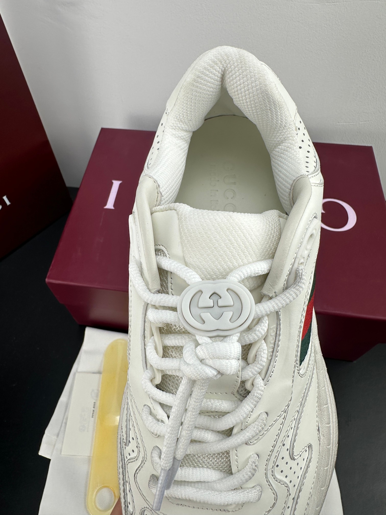 Gucci Style Leather Men's Shoes style reference detail image 7 from source 781270