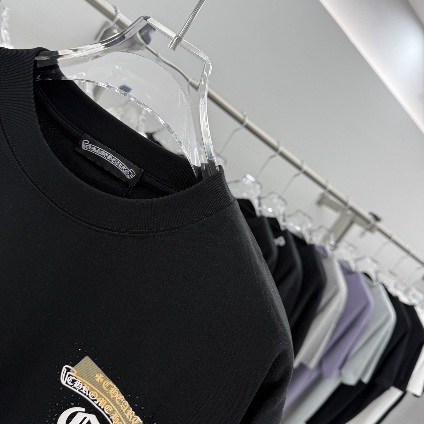 Chrome Hearts Rhinestone Graphic Print Short Sleeve T-Shirt Unisex 5 i1756573758620 5559 0 3