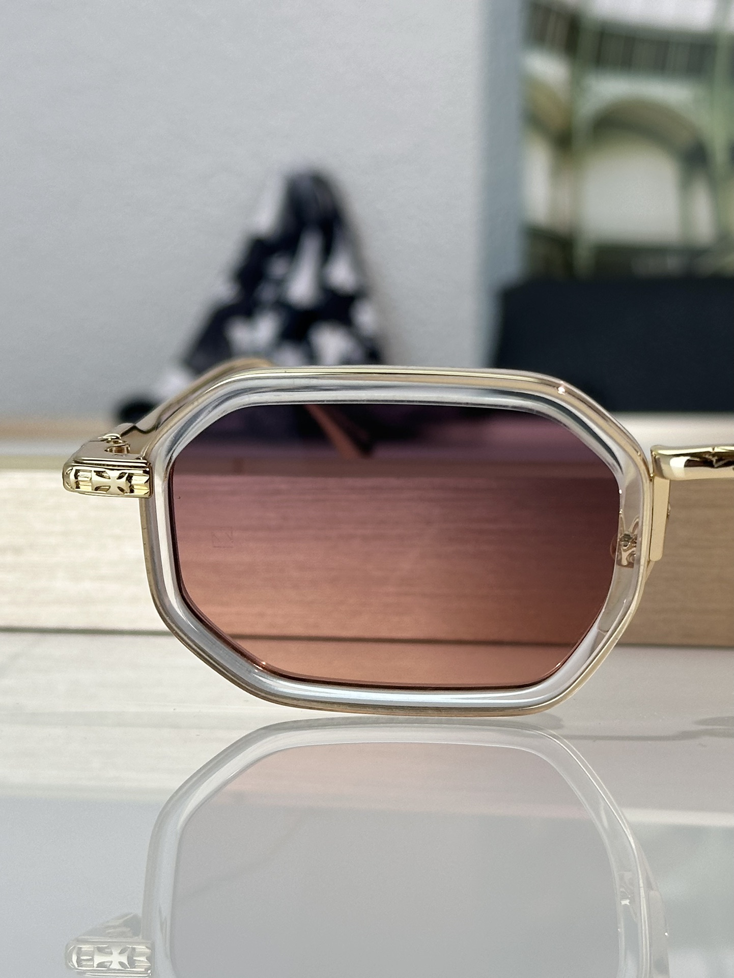 Chrome Hearts STYLIDA Sunglasses: Hand-Polished, Zeiss Lenses, Octagon Frame 4 i1733223890 3999 6