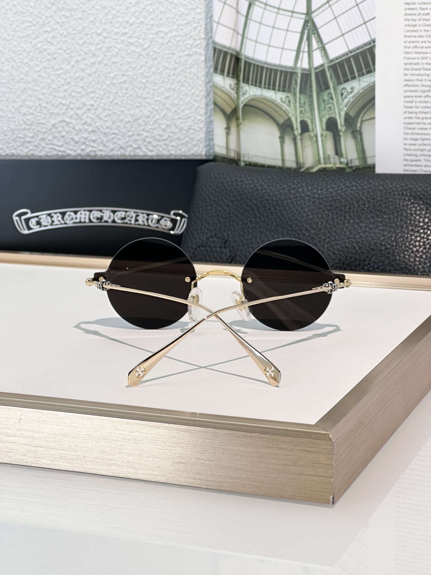 Chrome Hearts CH5712 Round Sunglasses - Stylish Shades with Unique Accents 5 i1737459660162 660 0 4