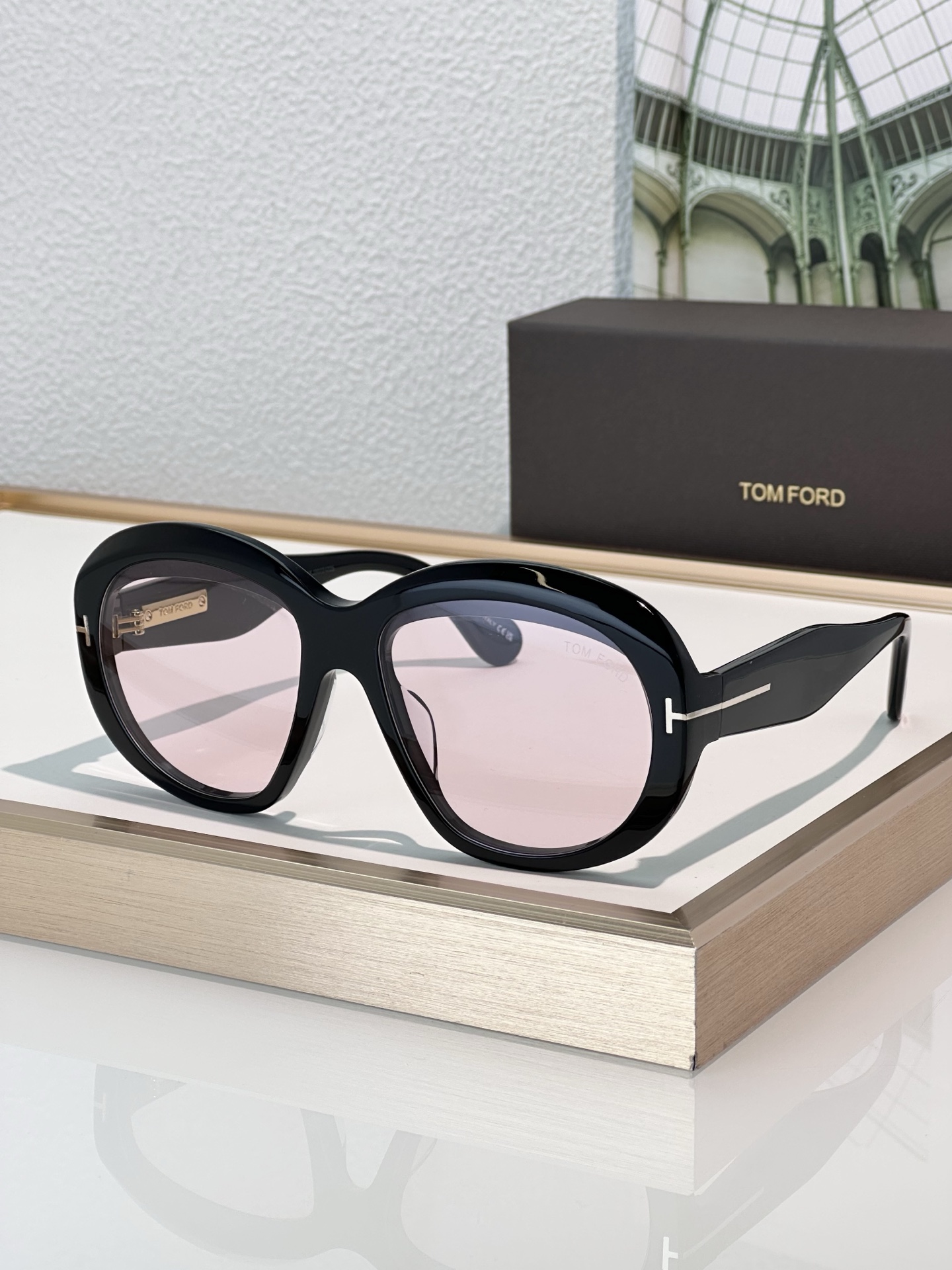 TOM FORD FT1193 Angellica Sunglasses - Tortoise Frame with Brown Lenses 6 i1737549363452 1324 0 4