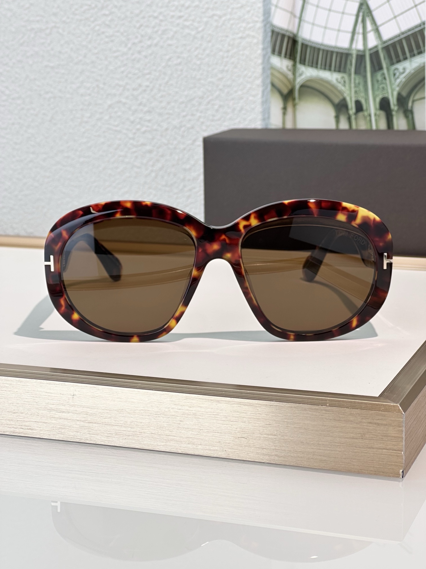 TOM FORD FT1193 Angellica Sunglasses - Tortoise Frame with Brown Lenses 9 i1737549363679 3517 0 7