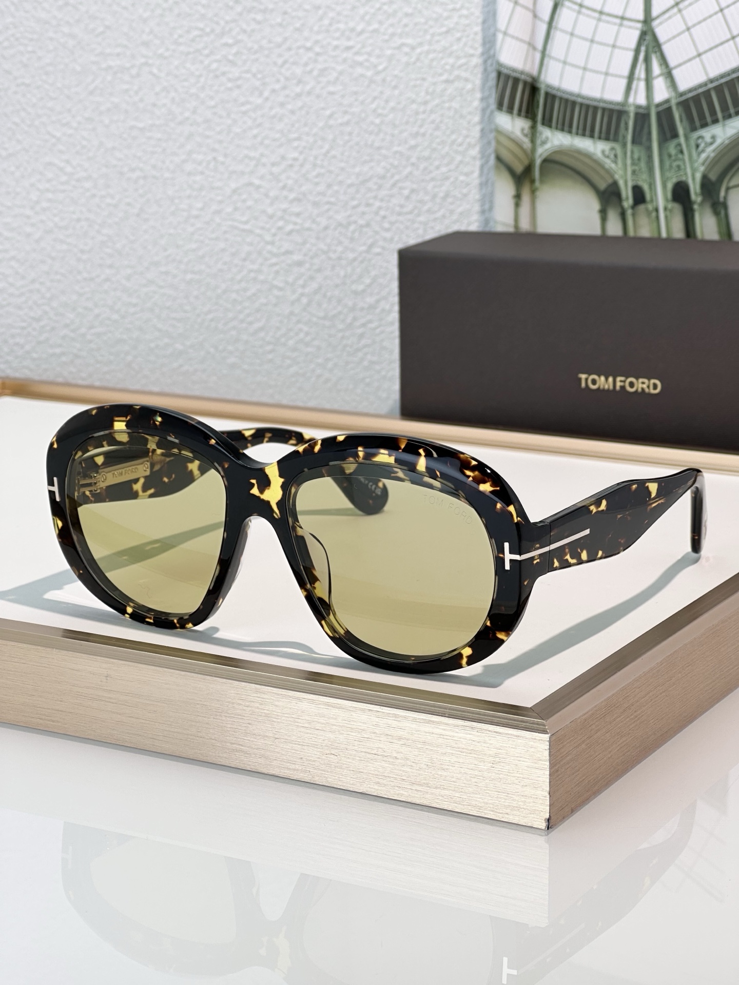 TOM FORD FT1193 Angellica Sunglasses - Tortoise Frame with Brown Lenses 3 i1737549363894 9929 0 1