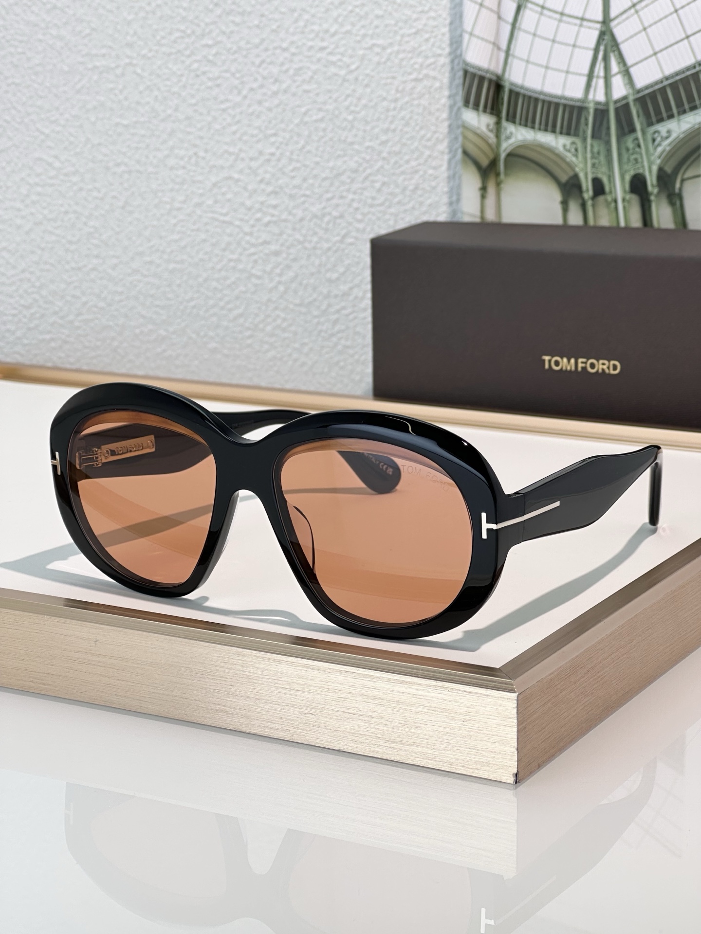 TOM FORD FT1193 Angellica Sunglasses - Tortoise Frame with Brown Lenses 7 i1737549365274 8523 0 5