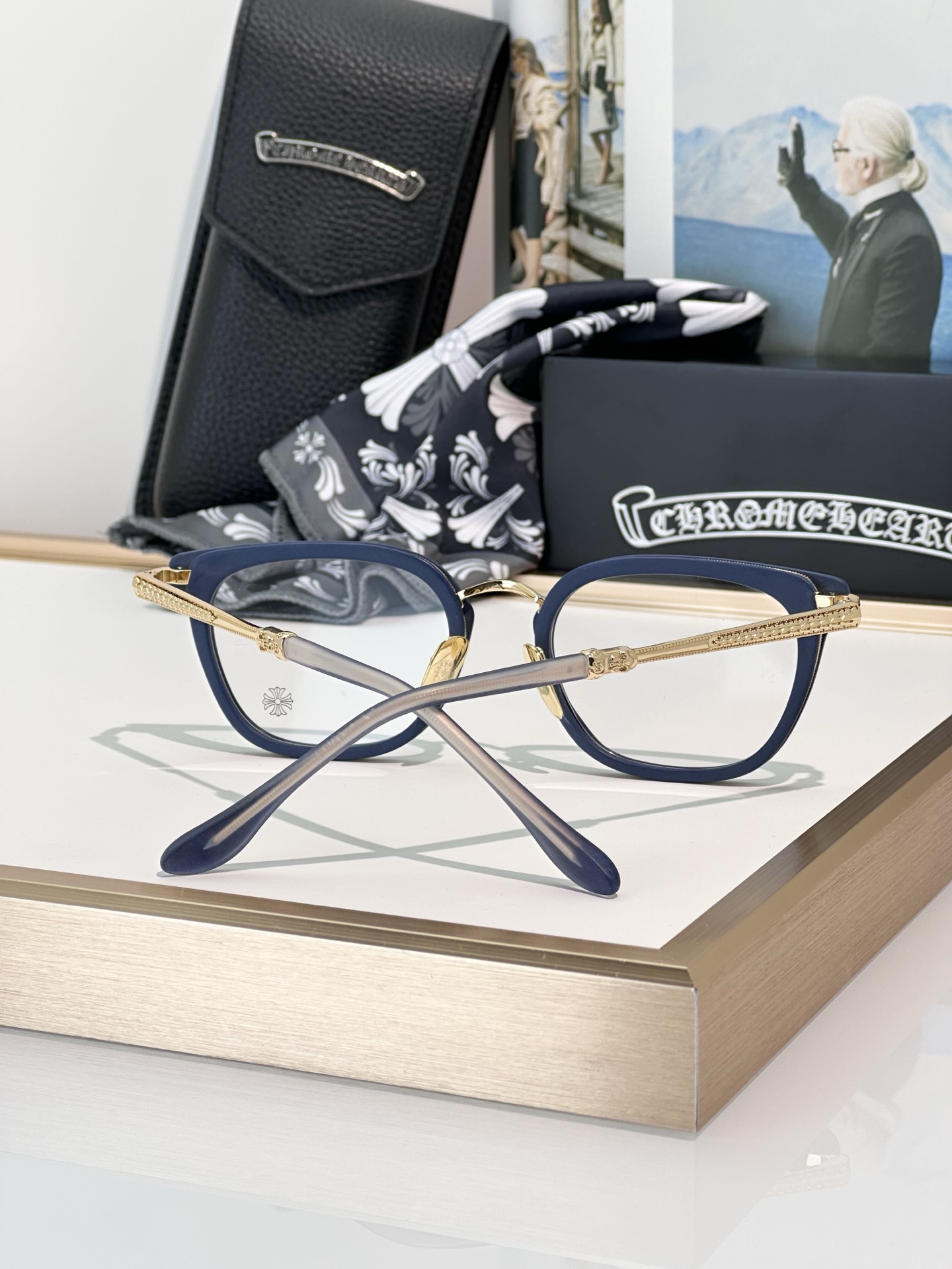Chrome Hearts Strapadictome Eyeglasses | Black & Tortoise Frame - 51mm 10 i1746266350463 9162 0 8