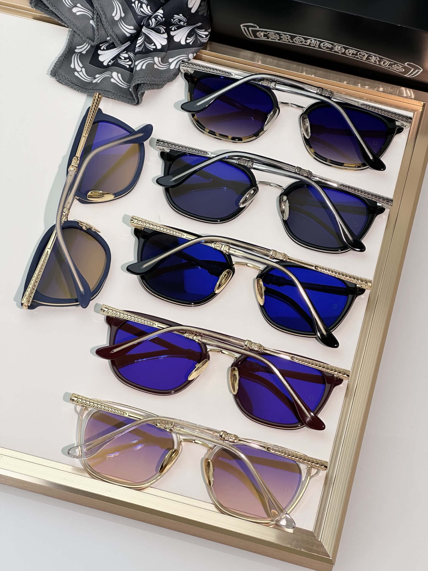 Chrome Hearts Strapadictome Sunglasses Designer Shades - 5122-145MJ 3 i1746266422997 4911 0 1