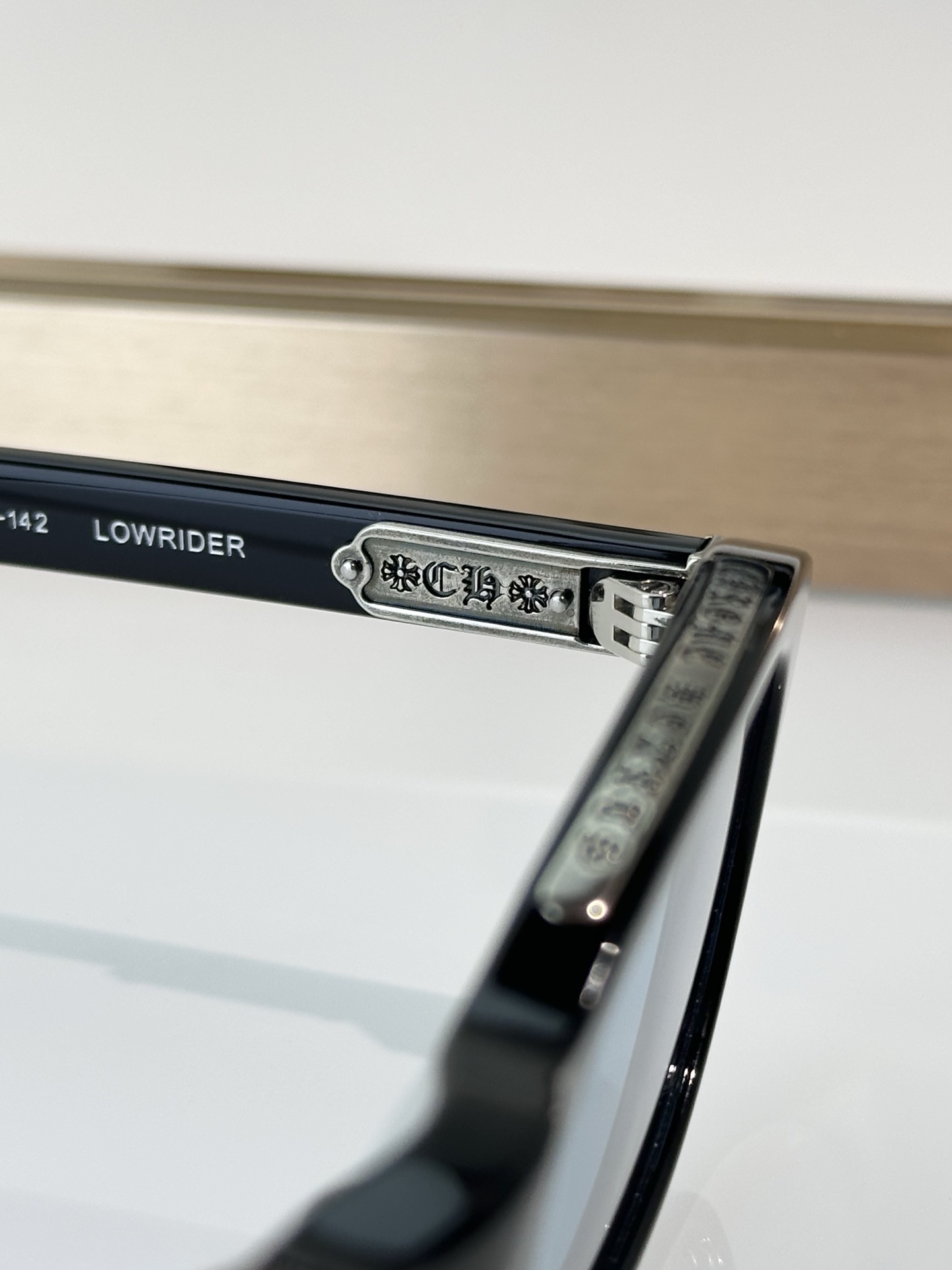 Chrome Hearts LOWRIDER Sunglasses | Black Frame, Blue Lens | 5219-150 8 i1746863938140 6866 0 7
