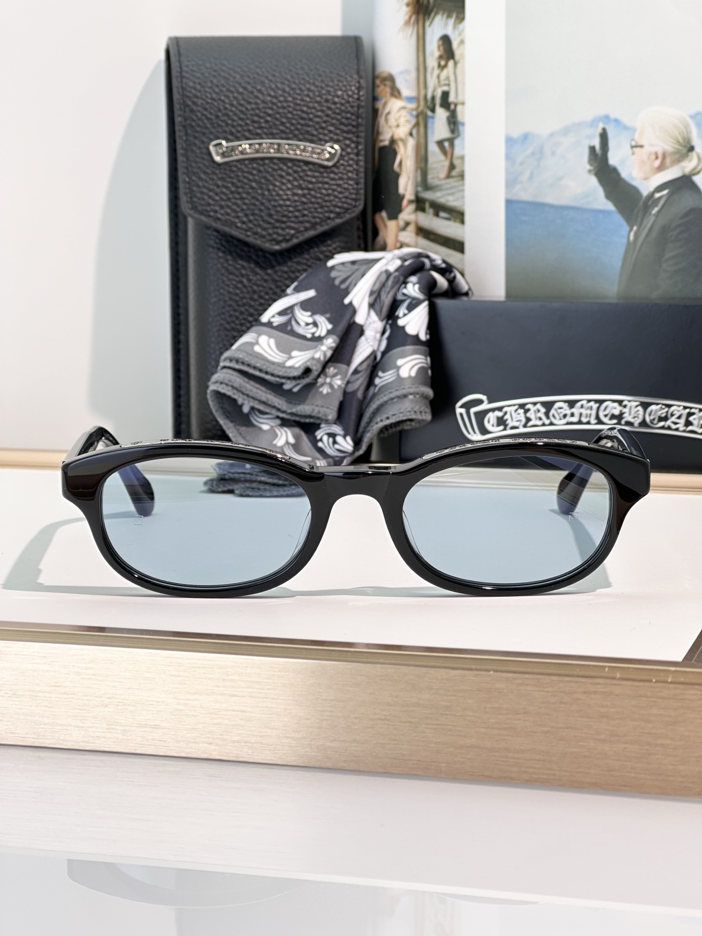 Chrome Hearts LOWRIDER Black Sunglasses | 5219-150 MJ:1400 | Authentic Shades 9 i1746863939685 5252 0 0