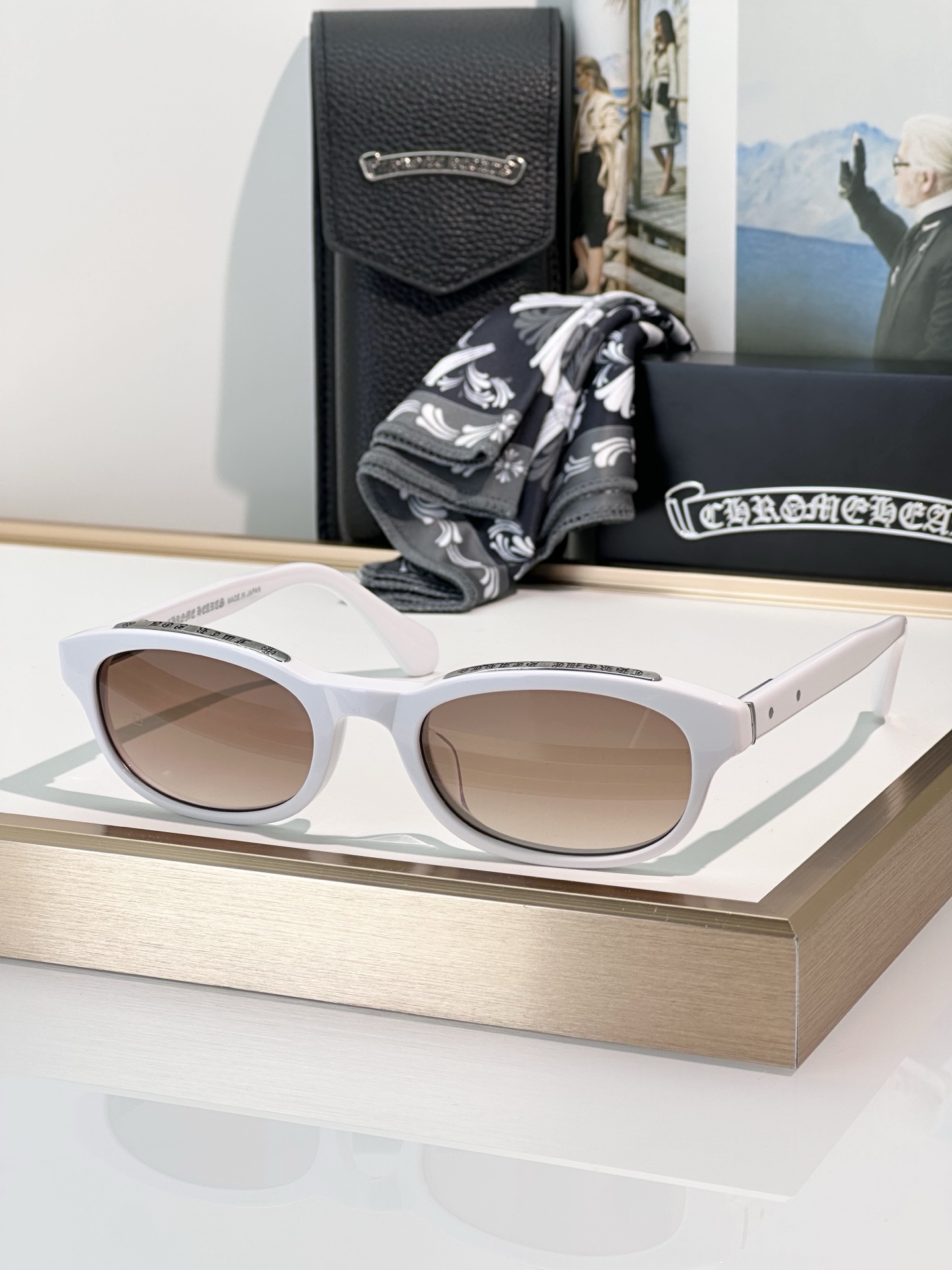 Chrome Hearts LOWRIDER Black Sunglasses | 5219-150 MJ:1400 | Authentic Shades 4 i1746863964876 3636 0 3