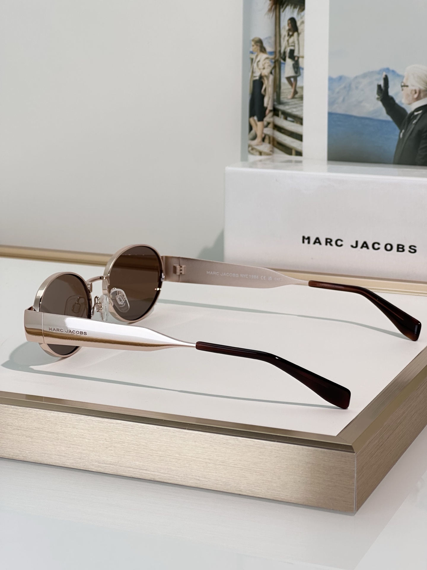 Marc Jacobs Women's Oval Sunglasses MARC 806/S - Stylish & Protective 3 i1749187381405 5866 0 2
