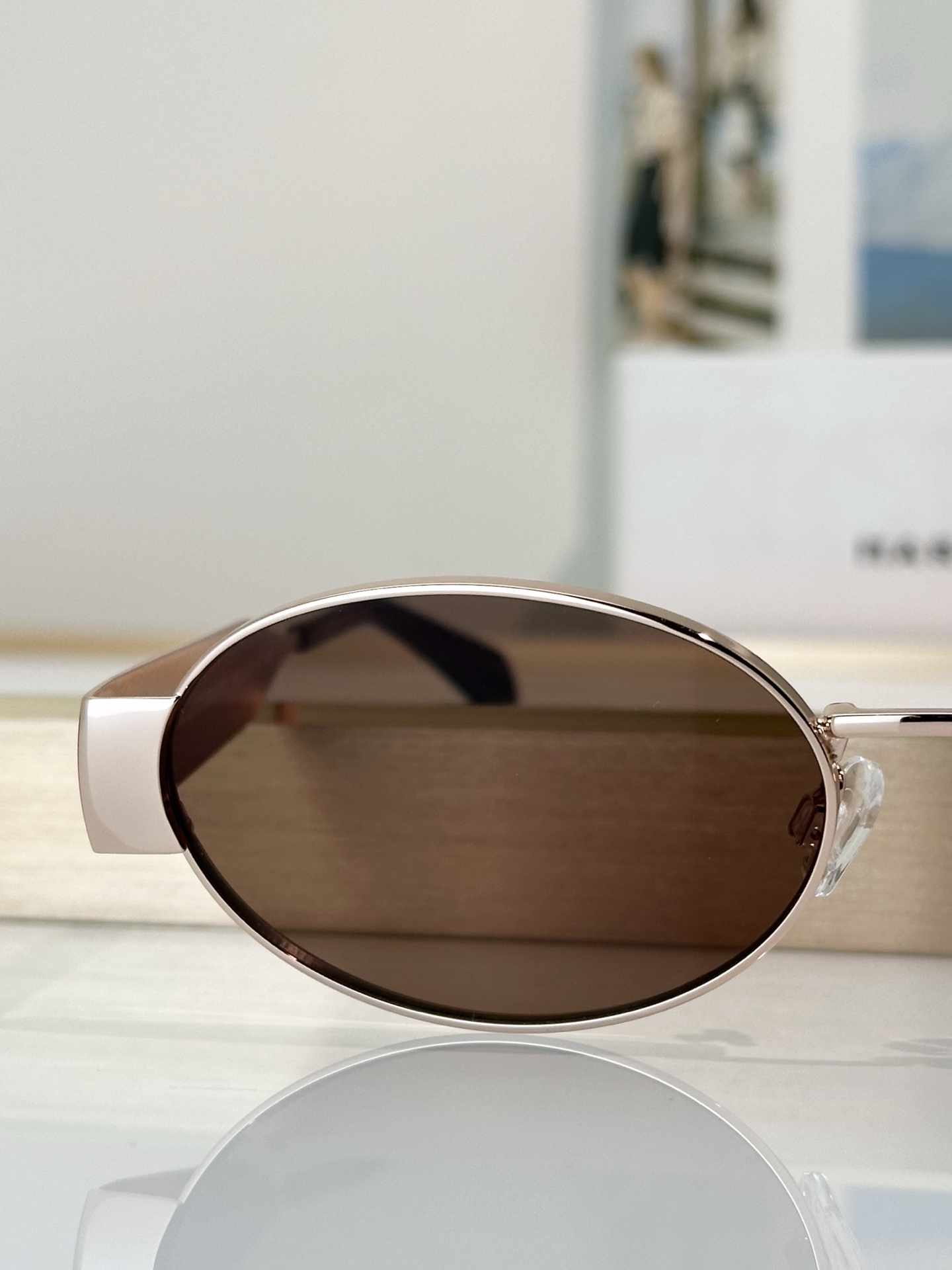Marc Jacobs Women's Oval Sunglasses MARC 806/S - Stylish & Protective 5 i1749187381560 3743 0 4