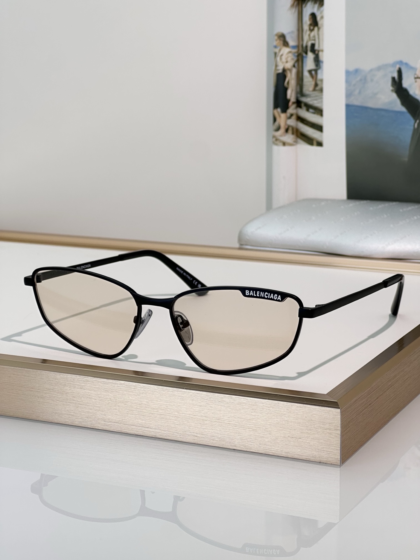 Balenciaga BB0277S Silver Frame Grey Lens Sunglasses | 60mm 3 i1749191495927 3017 0 2