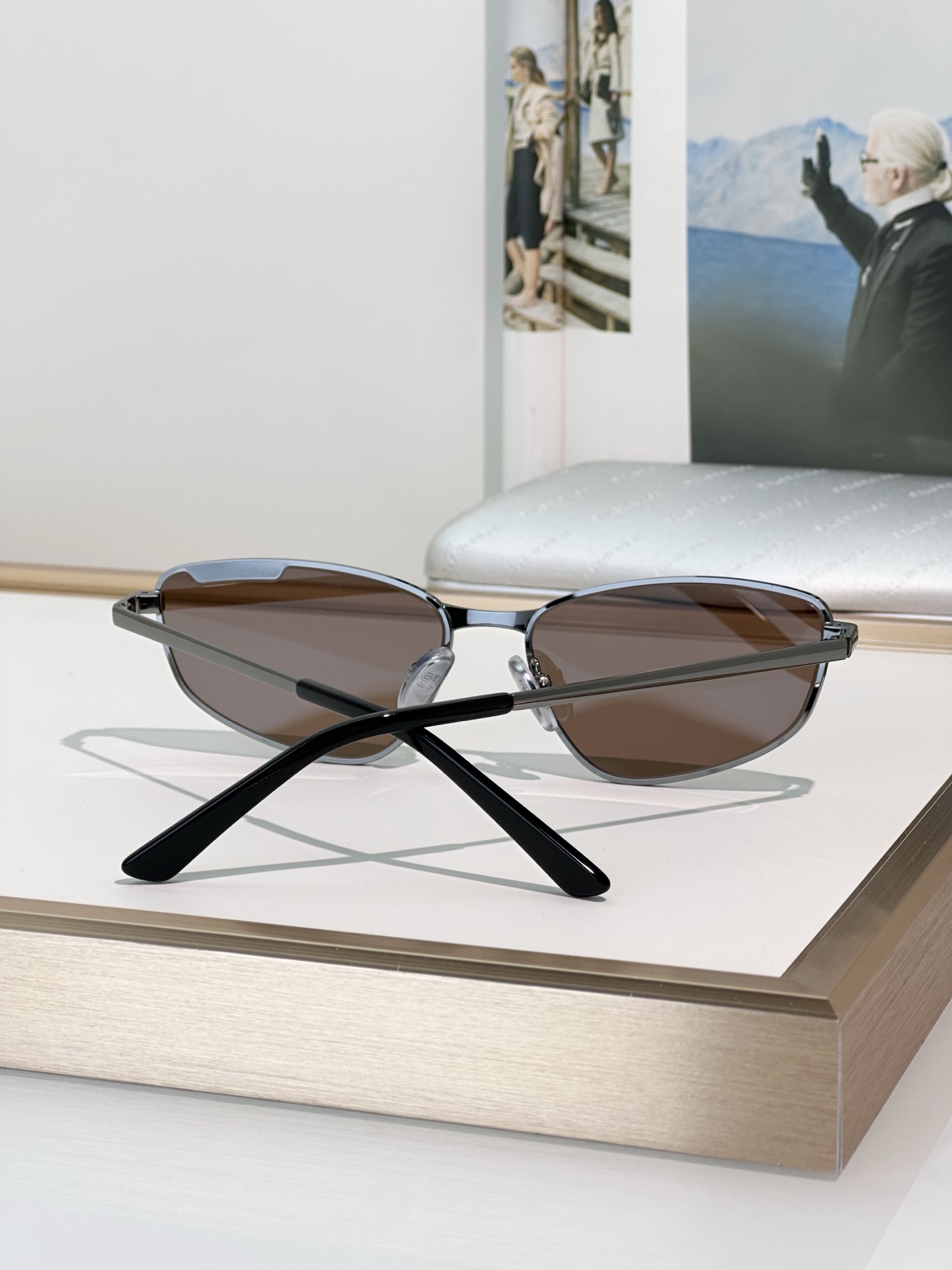 Balenciaga BB0277S Silver Frame Grey Lens Sunglasses | 60mm 9 i1749191496597 8834 0 8