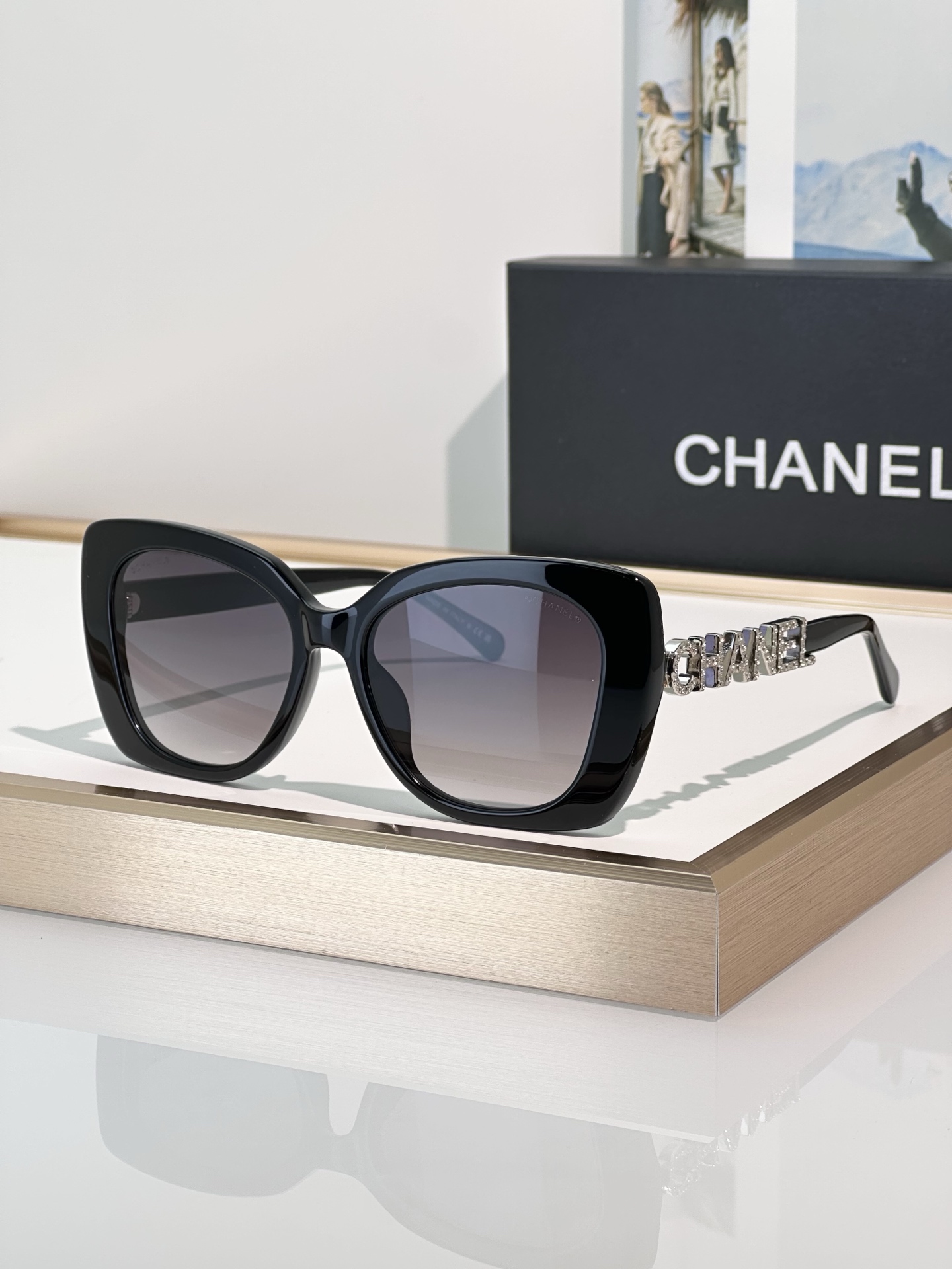 Chanel Sunglasses 5422-B-A