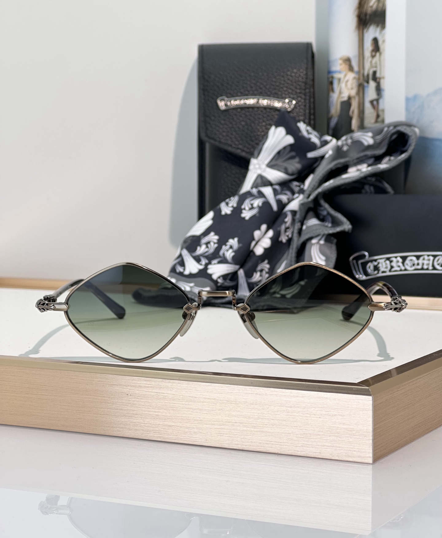 Chrome Hearts Sunglasses DIAMOND