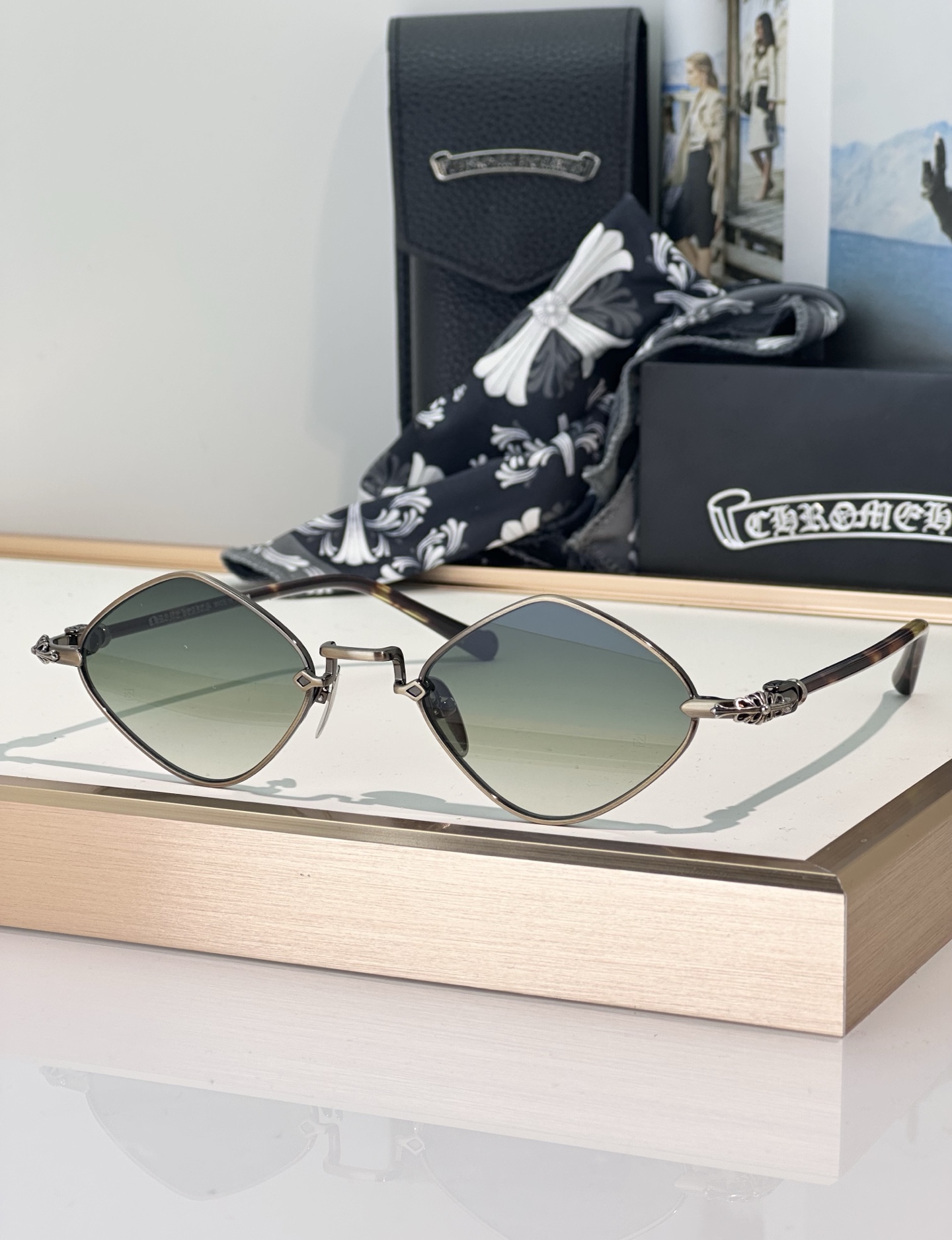 Chrome Hearts Sunglasses DIAMOND