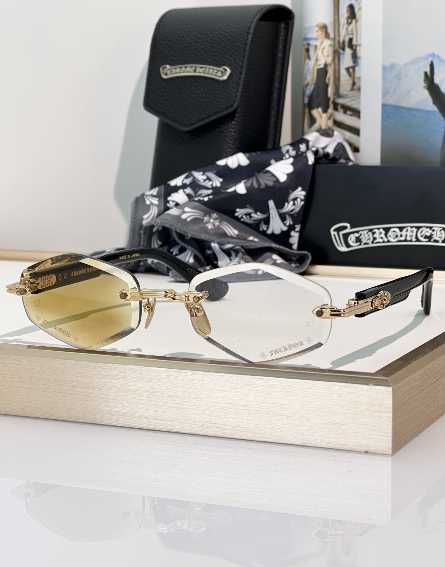 Chrome Hearts Sunglasses DEEP