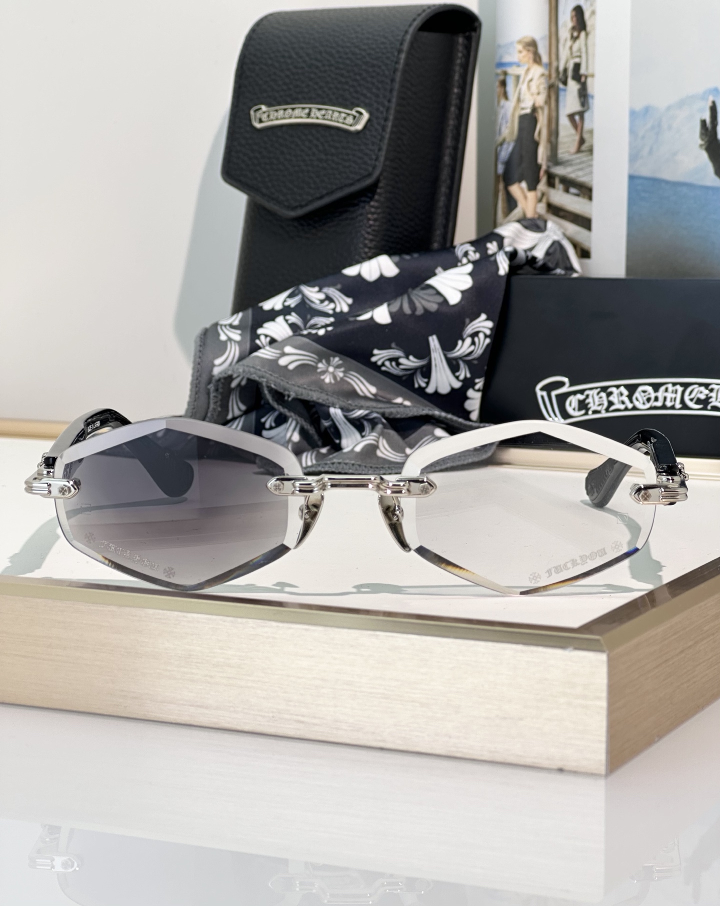 Chrome Hearts Sunglasses DEEP