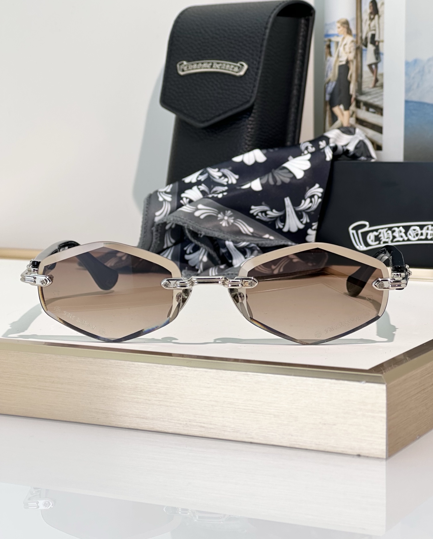 Chrome Hearts Sunglasses DEEP