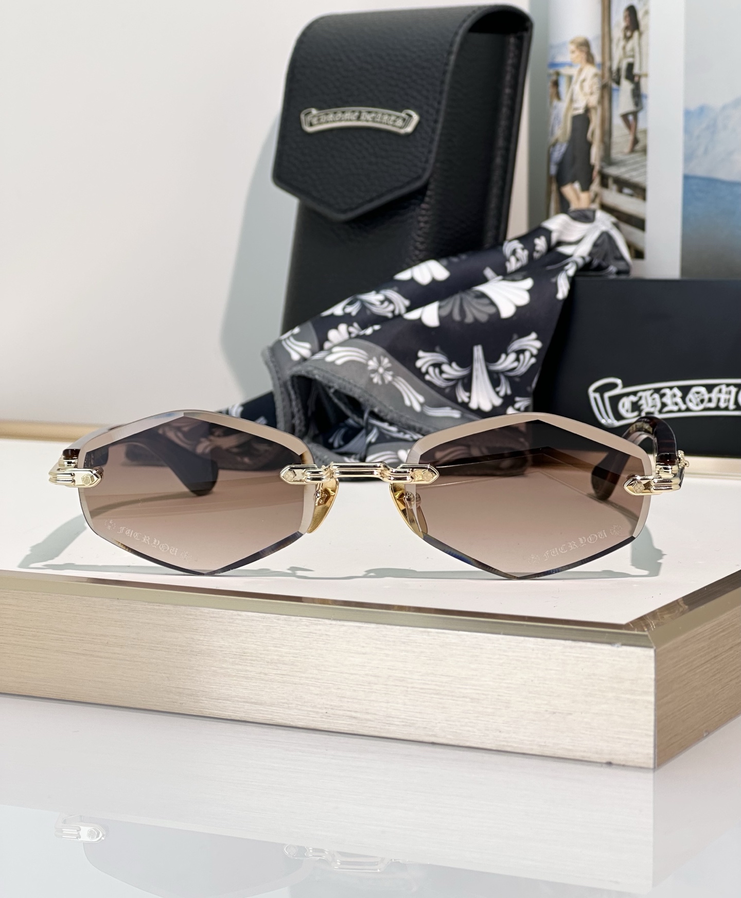 Chrome Hearts Sunglasses DEEP