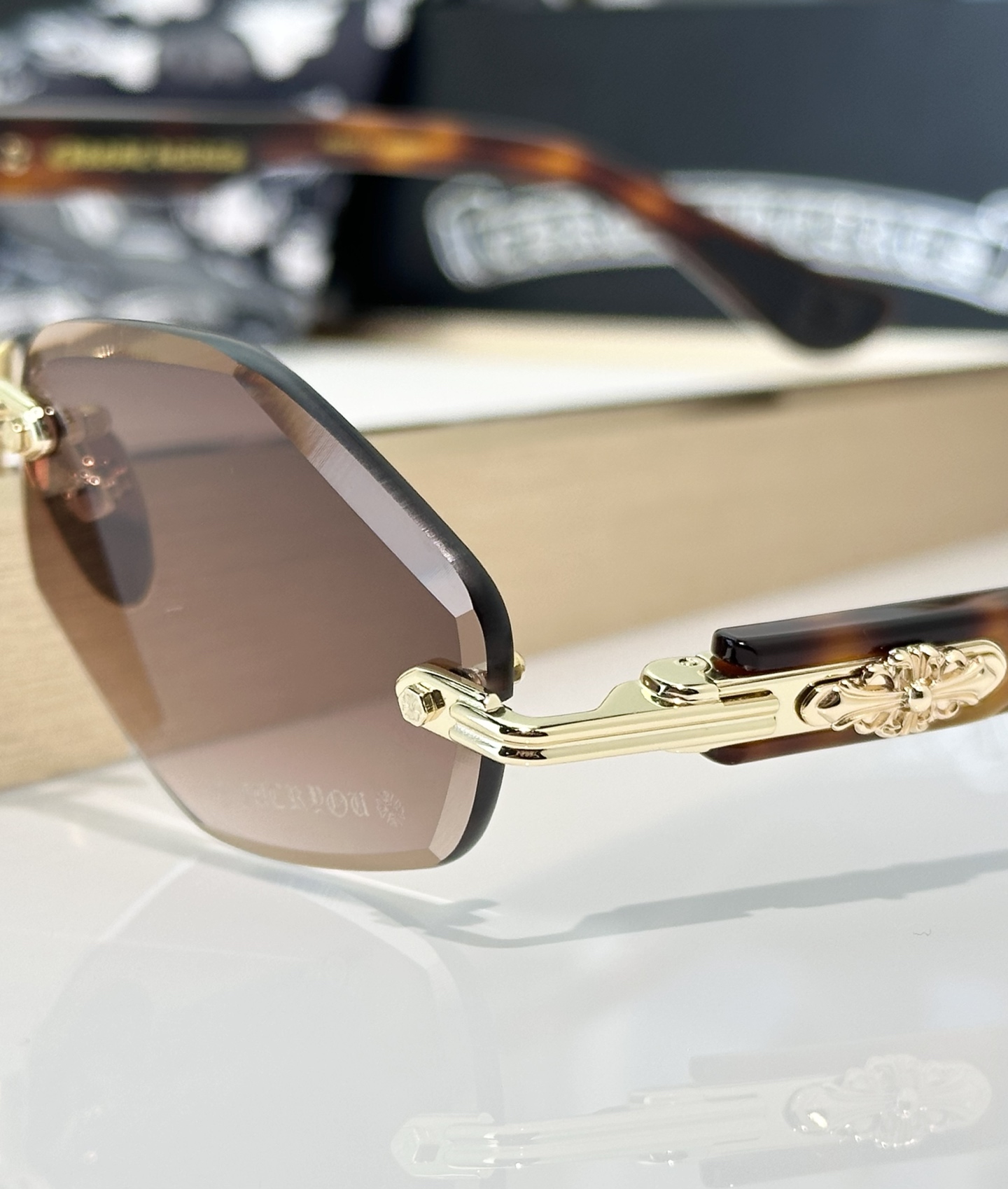 Chrome Hearts Sunglasses DEEP