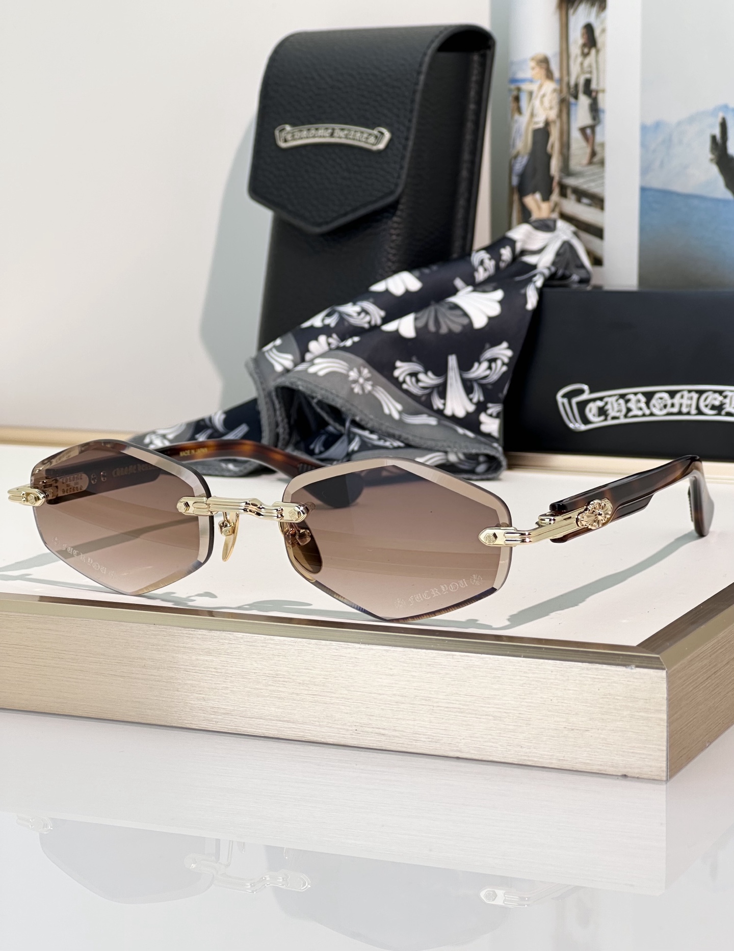 Chrome Hearts Sunglasses DEEP