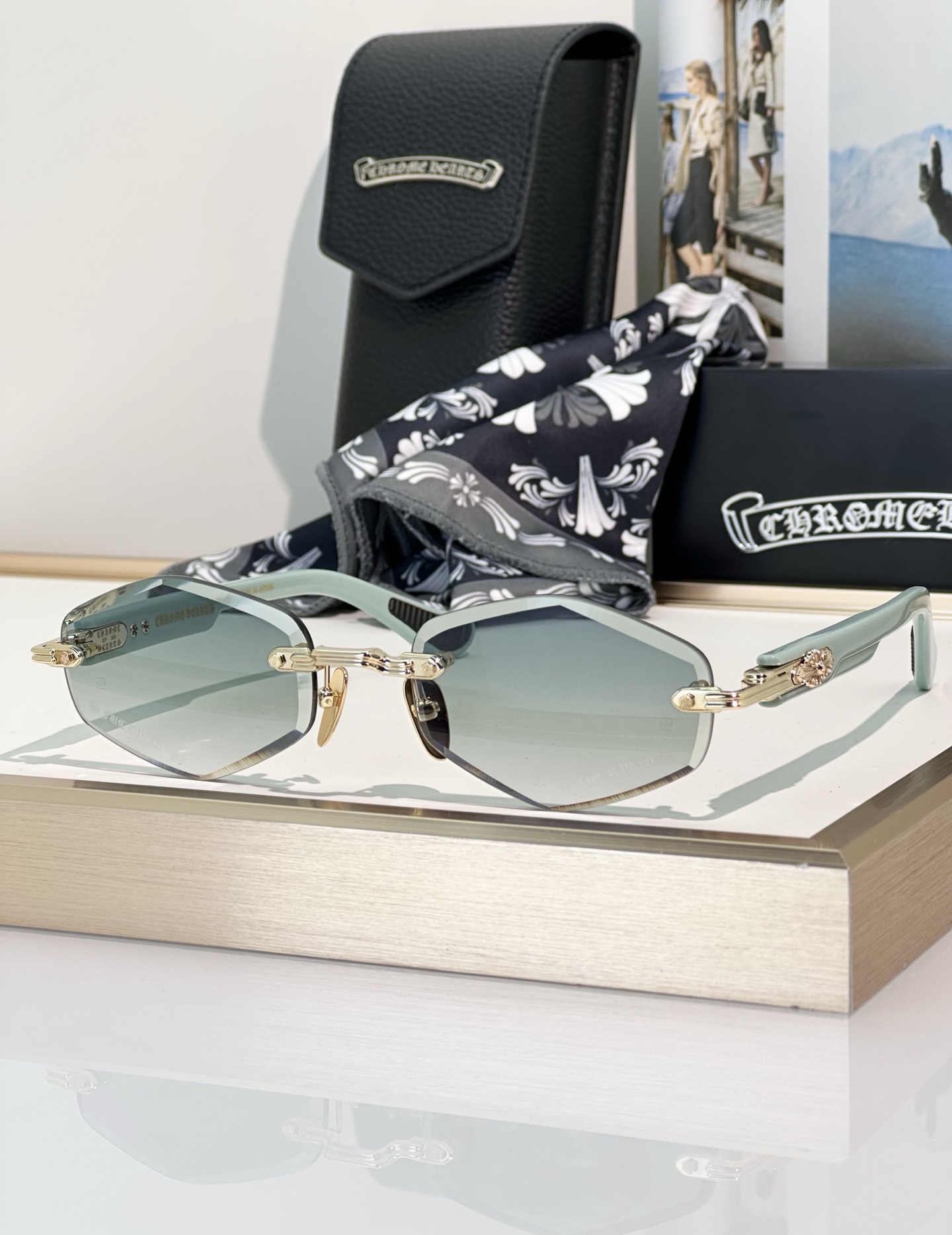 Chrome Hearts Sunglasses DEEP