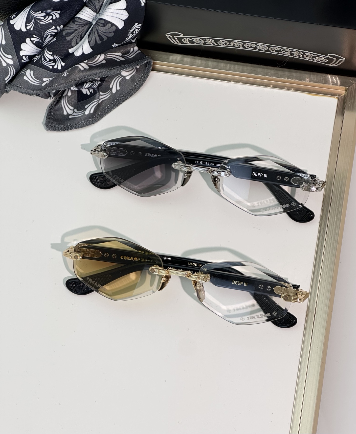 Chrome Hearts Sunglasses DEEP