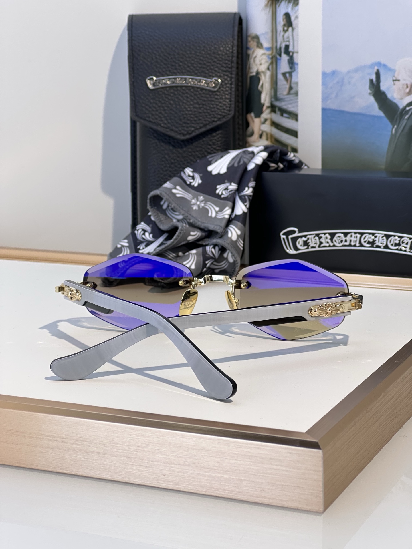 Chrome Hearts Sunglasses DEEP