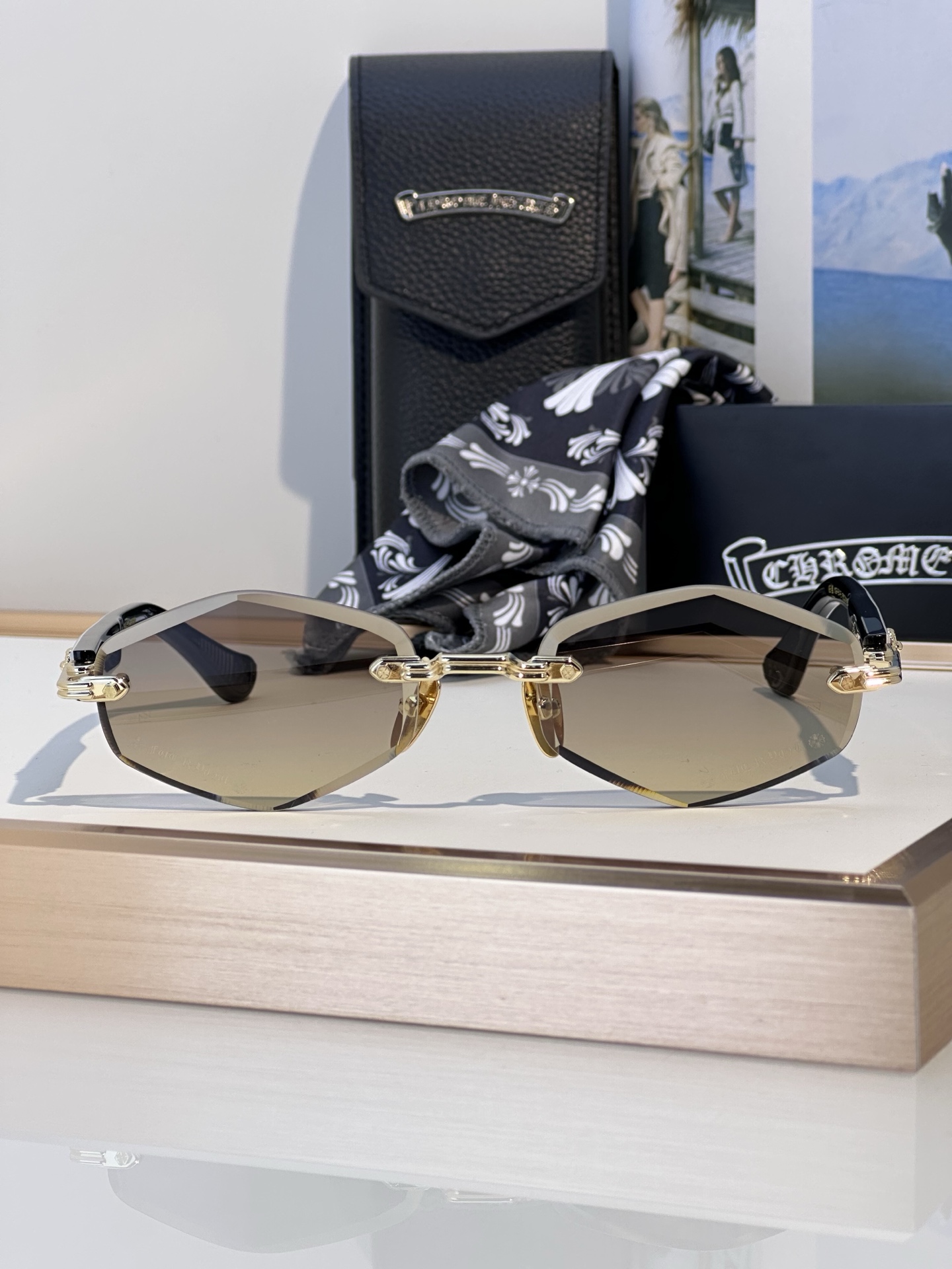 Chrome Hearts Sunglasses DEEP