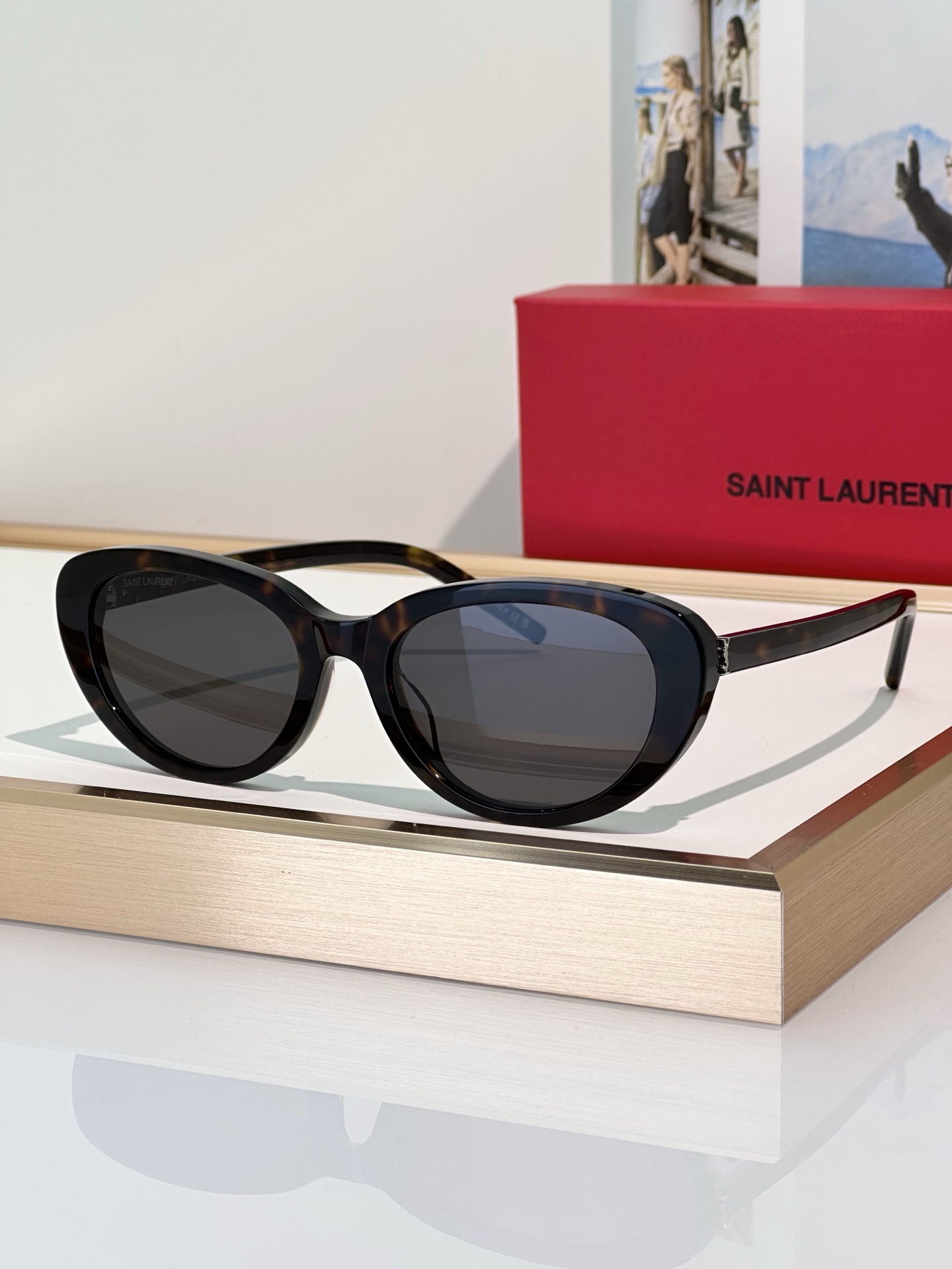 SaintLaurent新品\nMod：SLM154\nSize：55口19-145