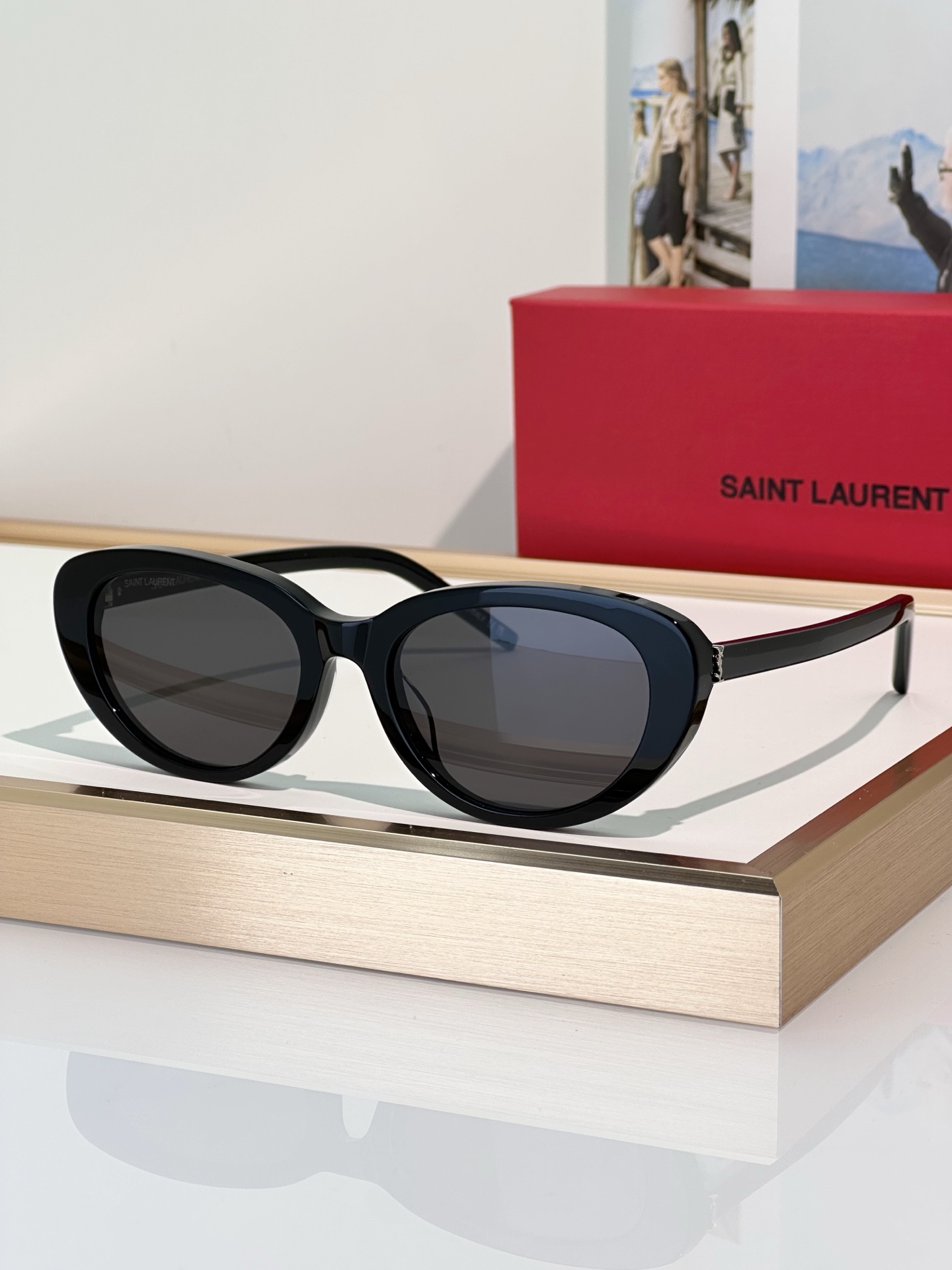 SaintLaurent新品\nMod：SLM154\nSize：55口19-145