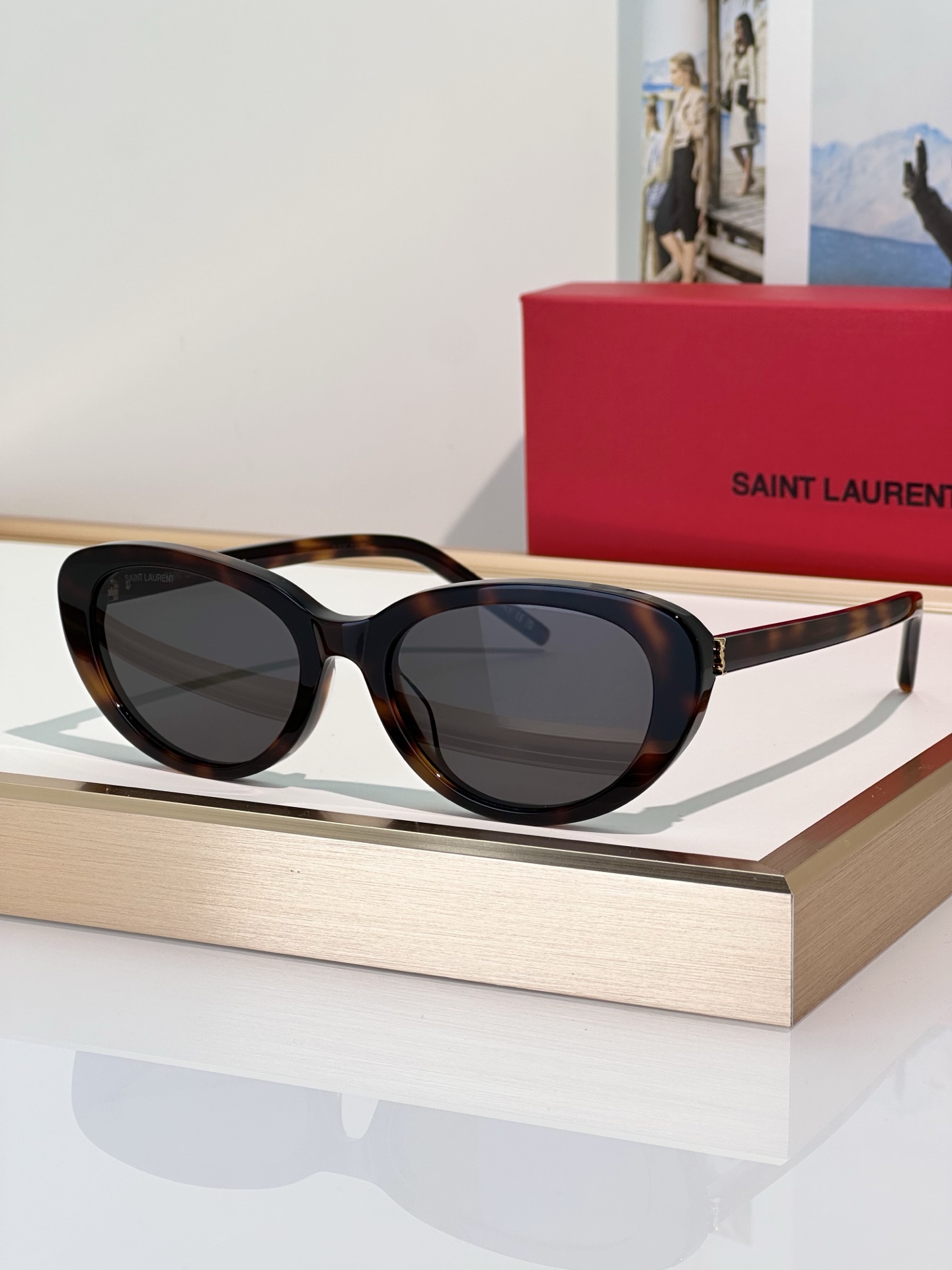 SaintLaurent新品\nMod：SLM154\nSize：55口19-145