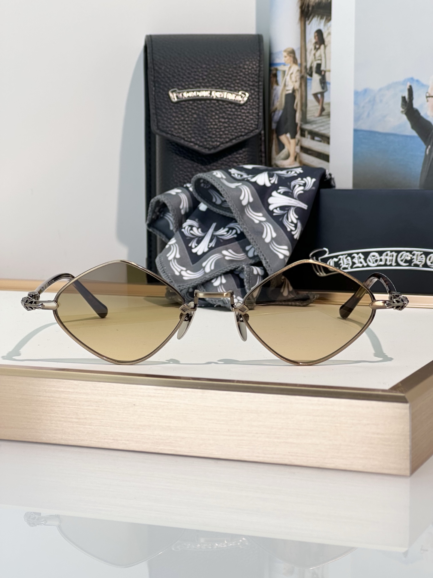 Chrome Hearts Sunglasses DIAMOND