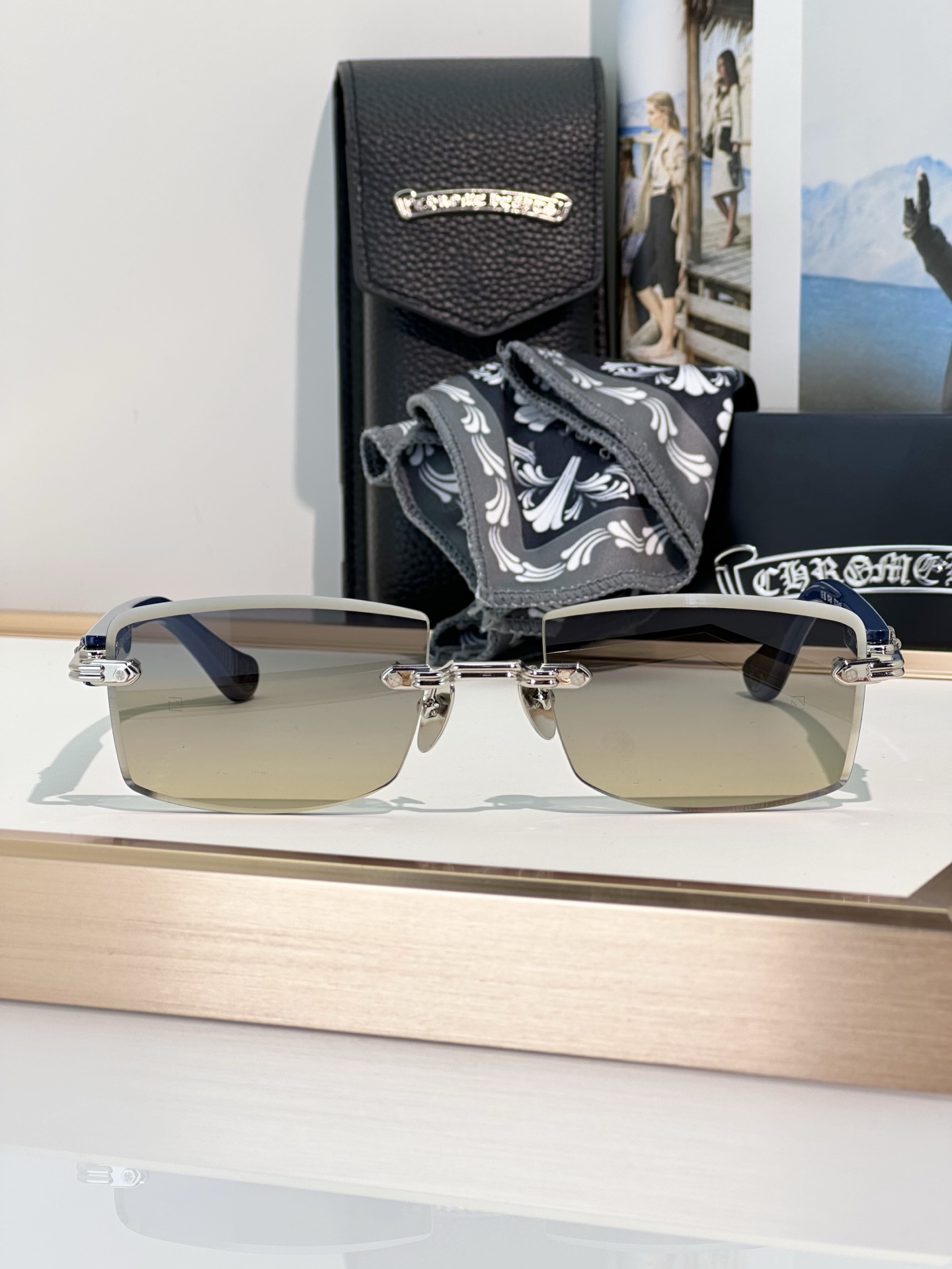 Chrome Hearts Sunglasses DEEP