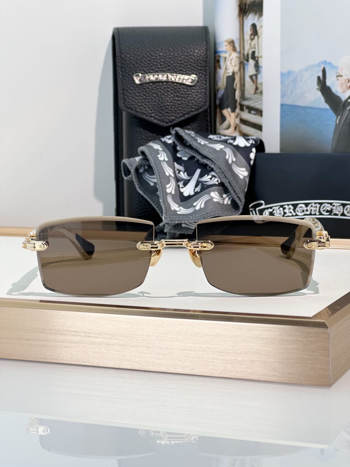 Chrome Hearts Sunglasses DEEP