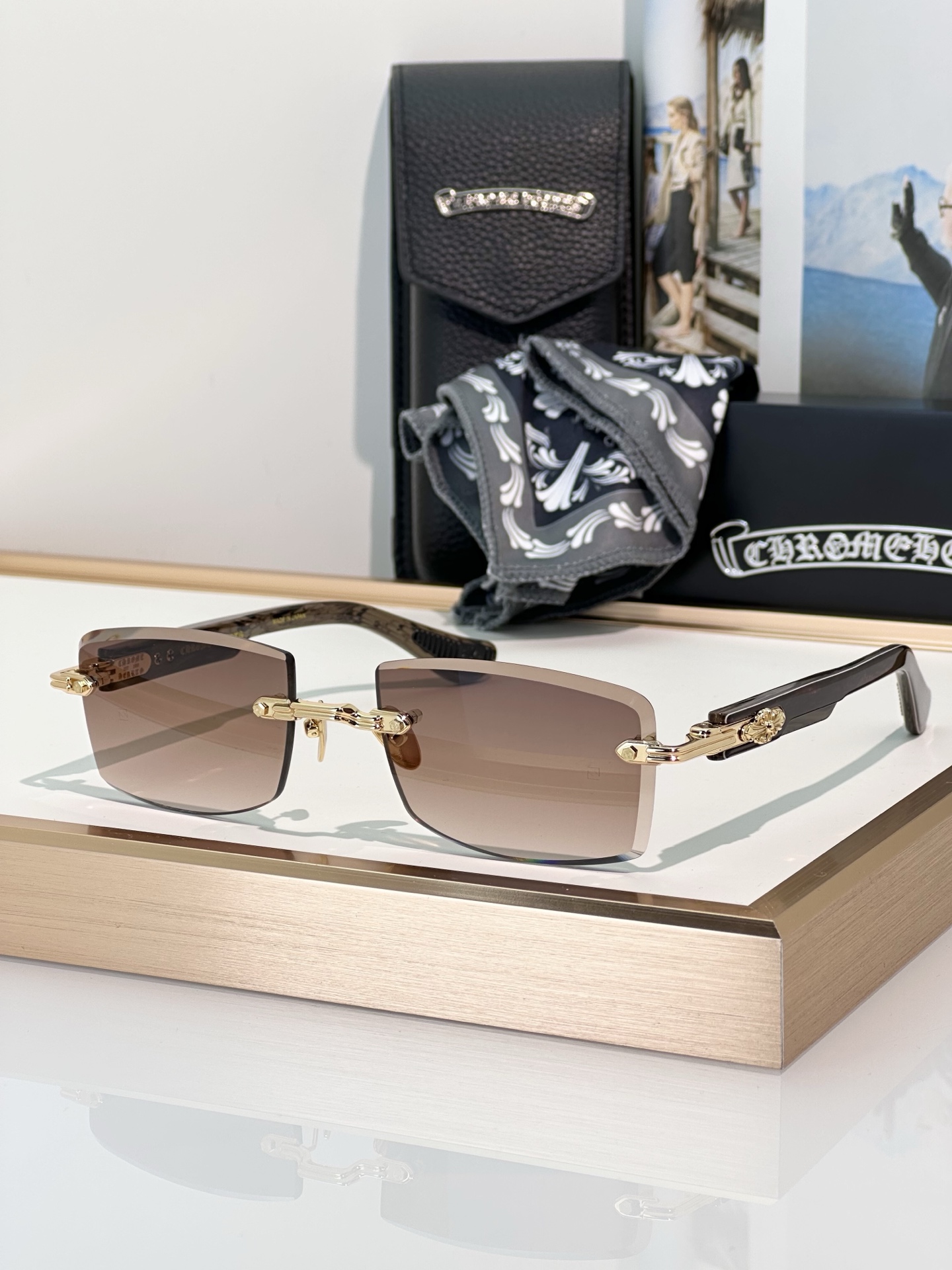 Chrome Hearts Sunglasses DEEP