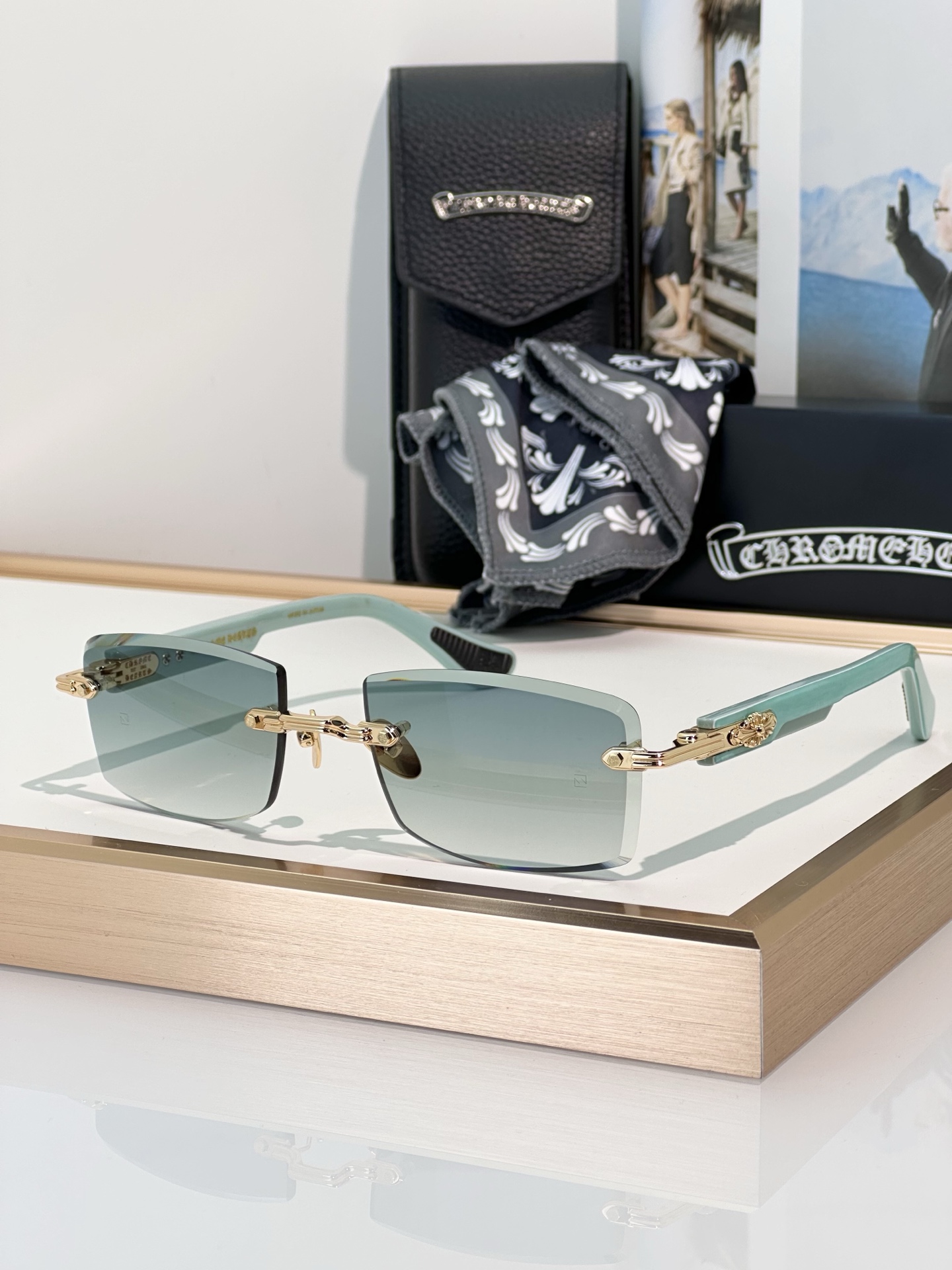 Chrome Hearts Sunglasses DEEP