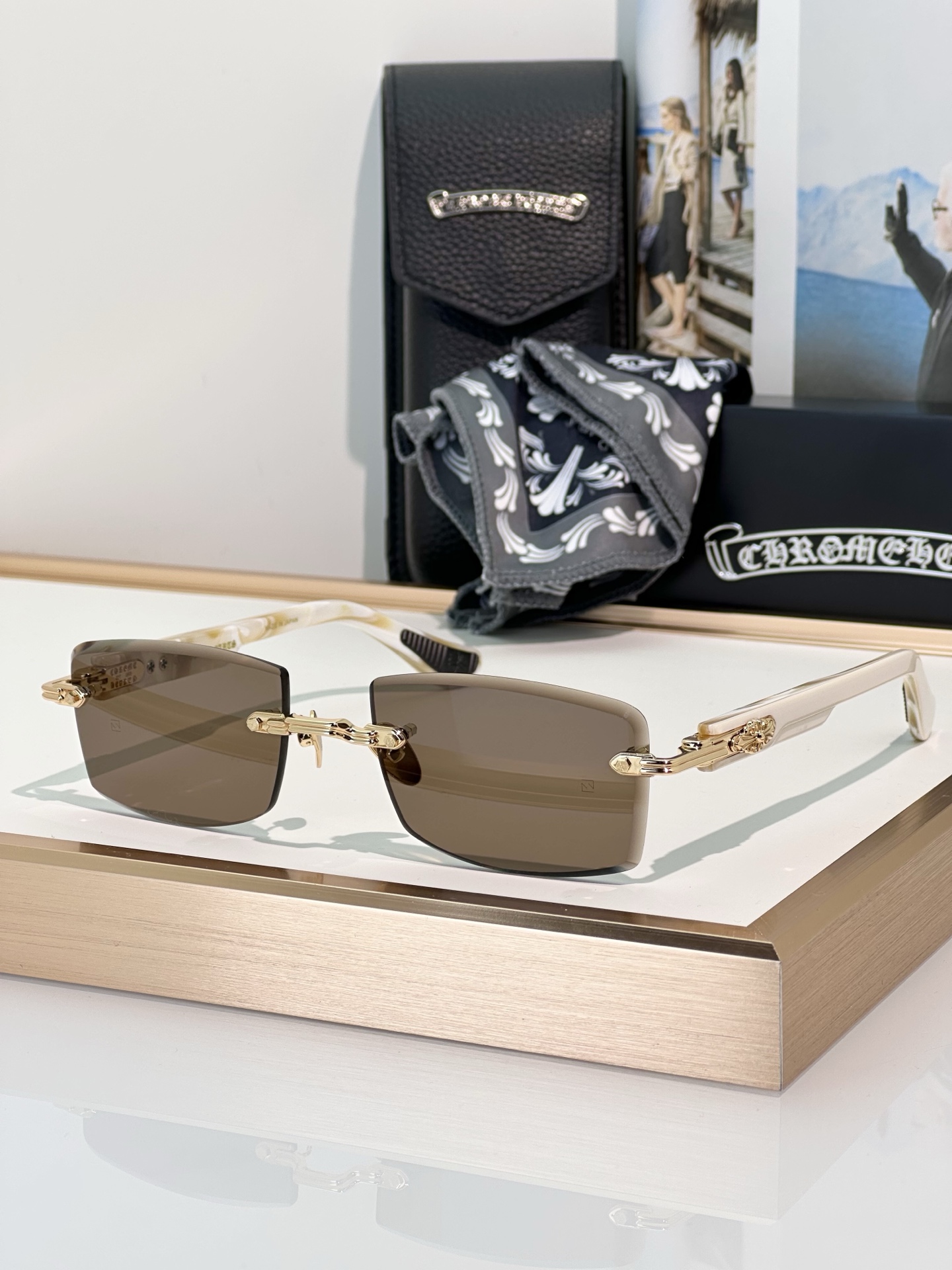 Chrome Hearts Sunglasses DEEP