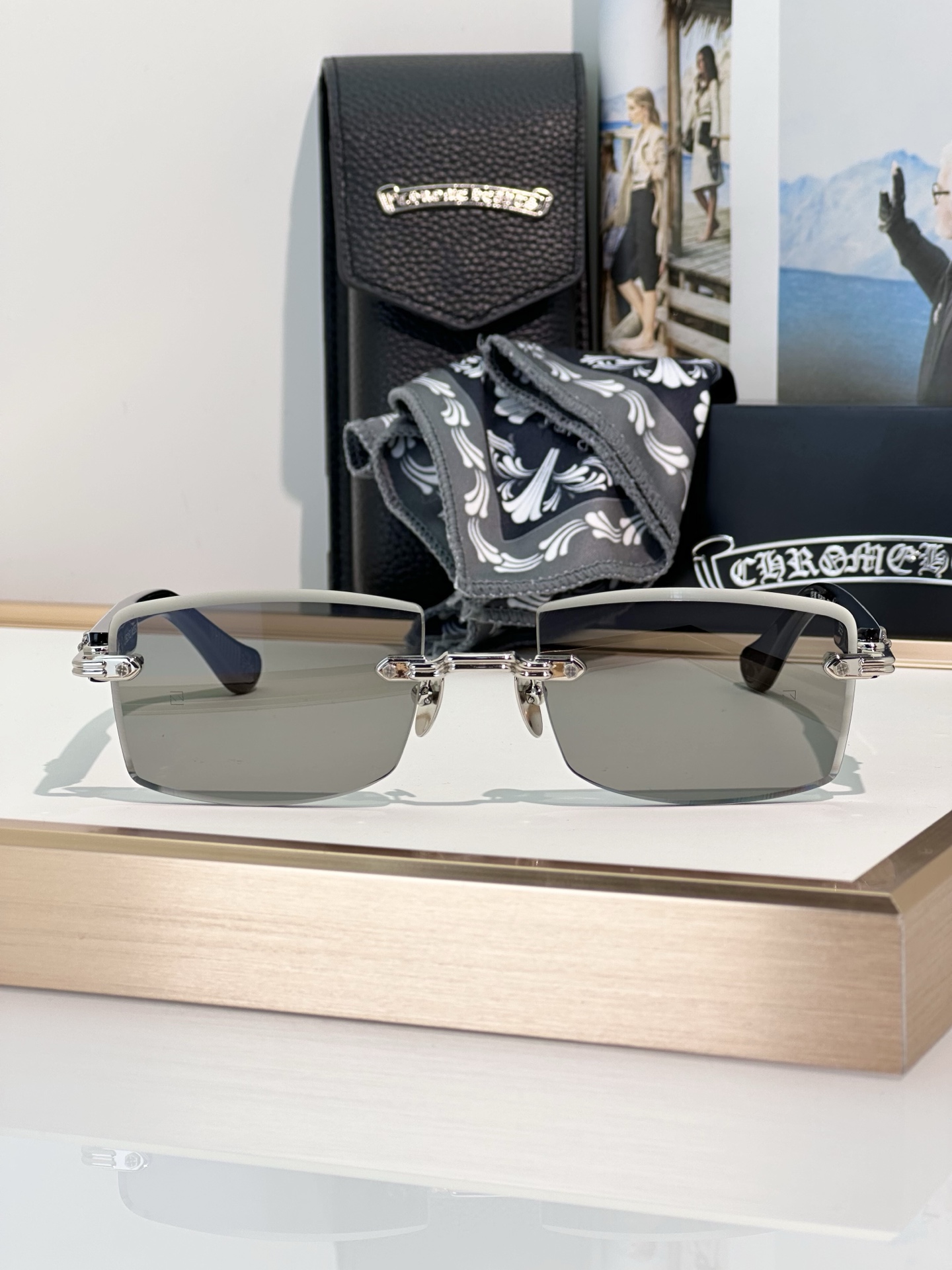 Chrome Hearts Sunglasses DEEP