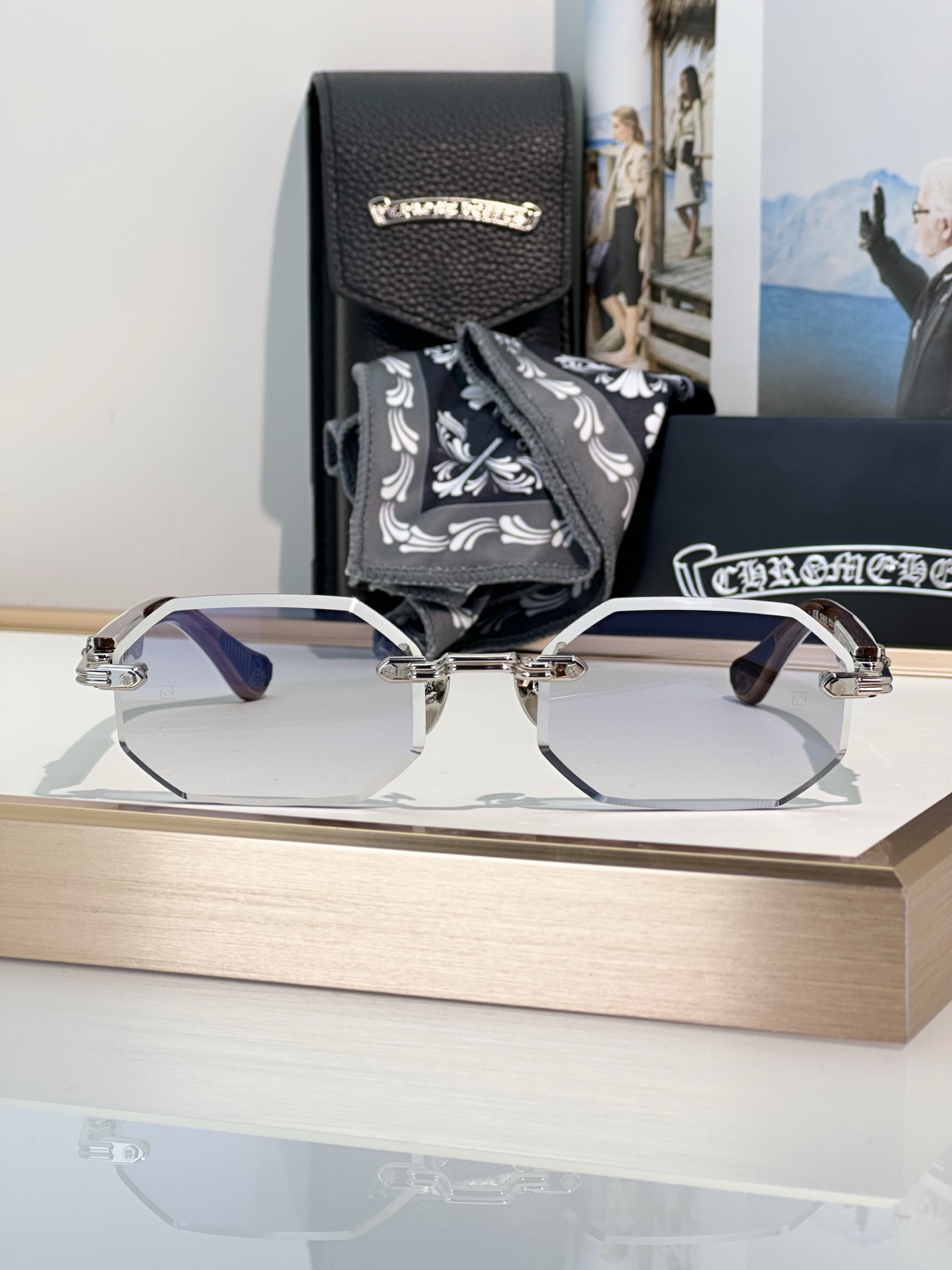 Chrome Hearts Sunglasses DEEP