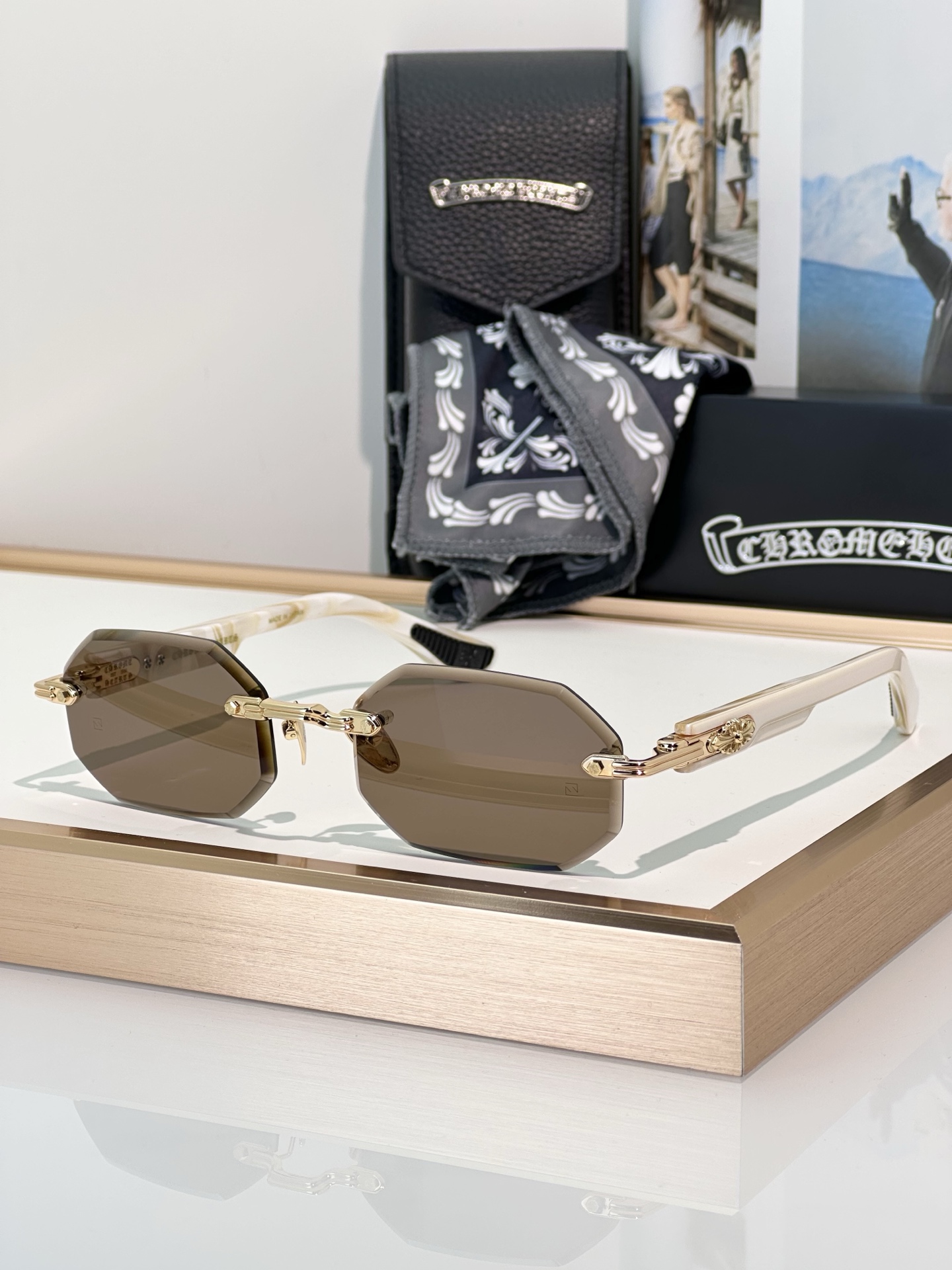 Chrome Hearts Sunglasses DEEP