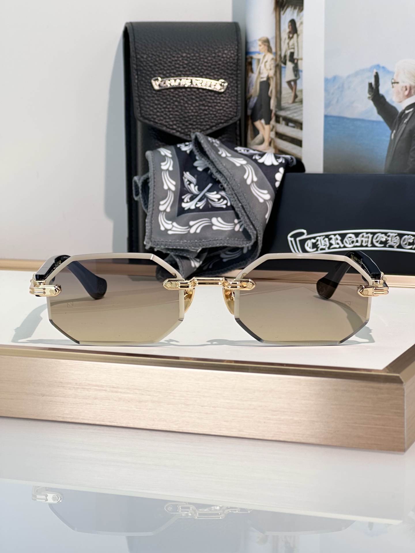 Chrome Hearts Sunglasses DEEP
